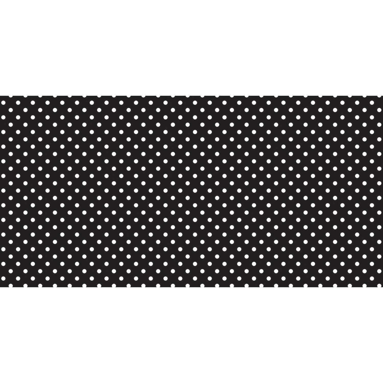 Pacon Fadeless Bulletin Board Art Paper, Classic Dots-Black & White, 48in x 50ft