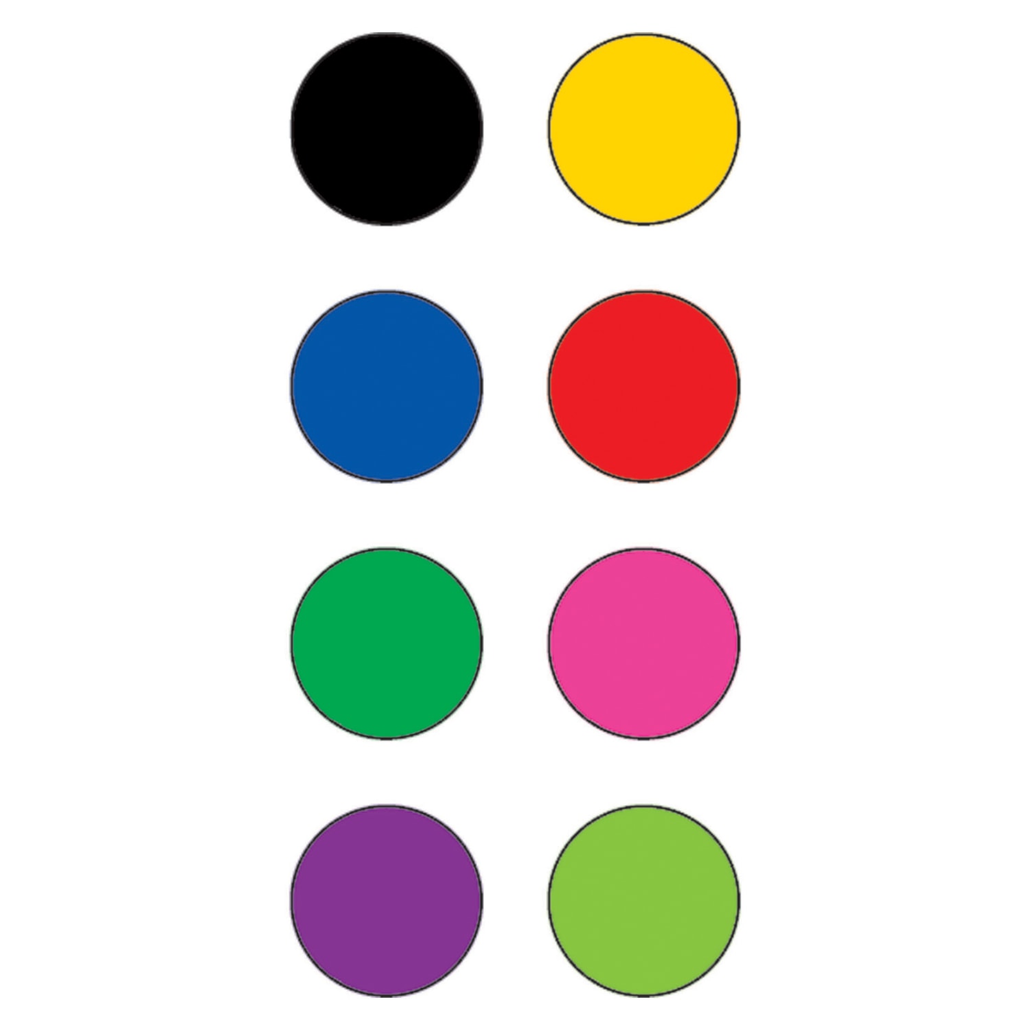 Teacher Created Resources Mini Stickers, 3/8in, Colorful Circles, 528 Stickers Per Pack, Set Of 12 Packs - Image 3