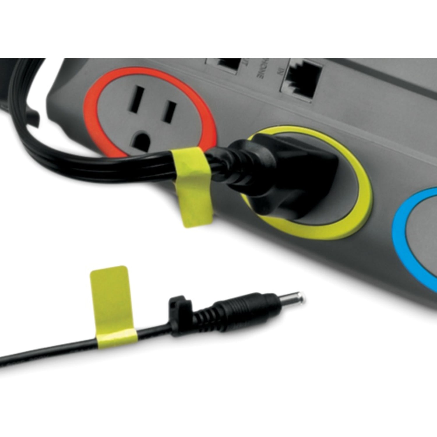 Kensington SmartSockets Premium Surge Protector, 1260 Joules, 6-Outlet, 8ft Cord - Image 6