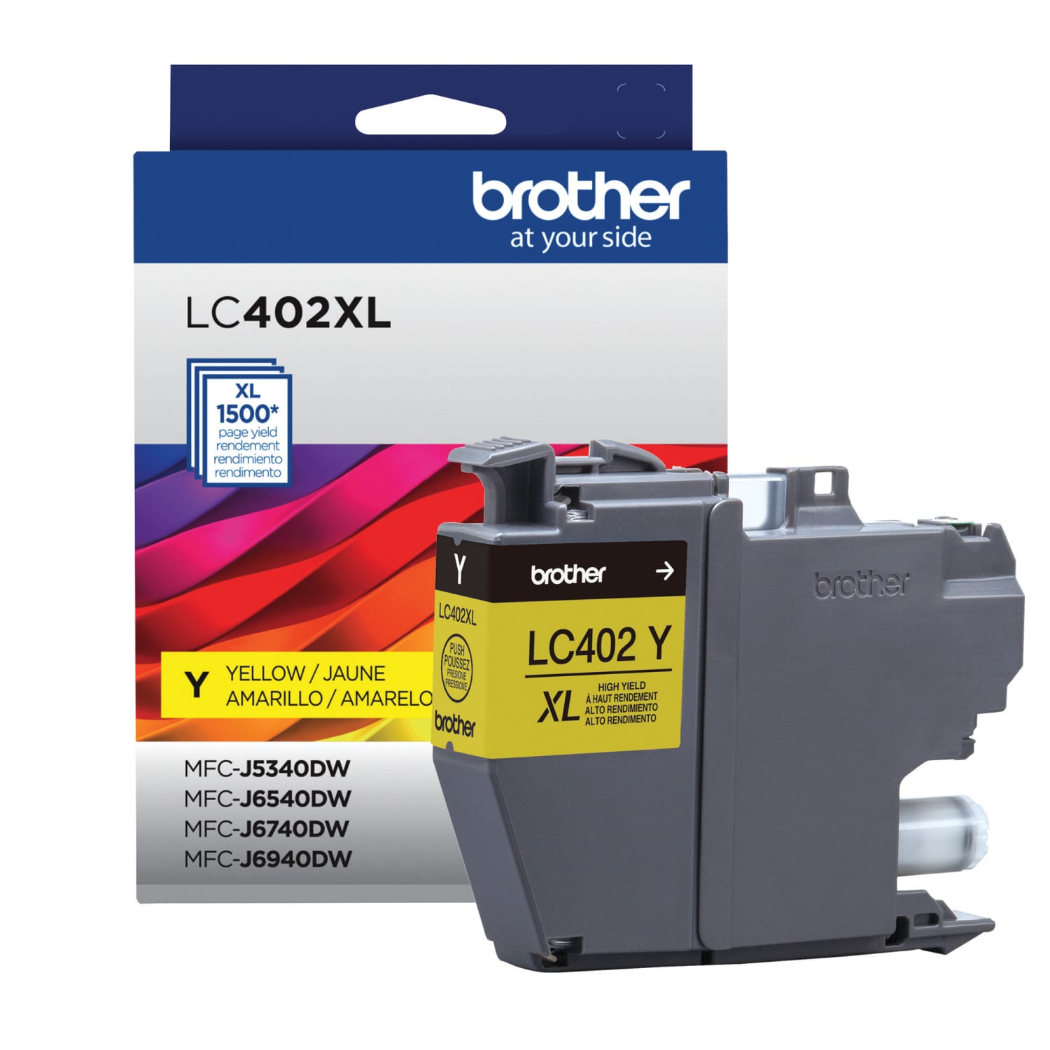 Brother LC402XL Yellow High-Yield Ink Cartridge, LC402XLY - Image 3