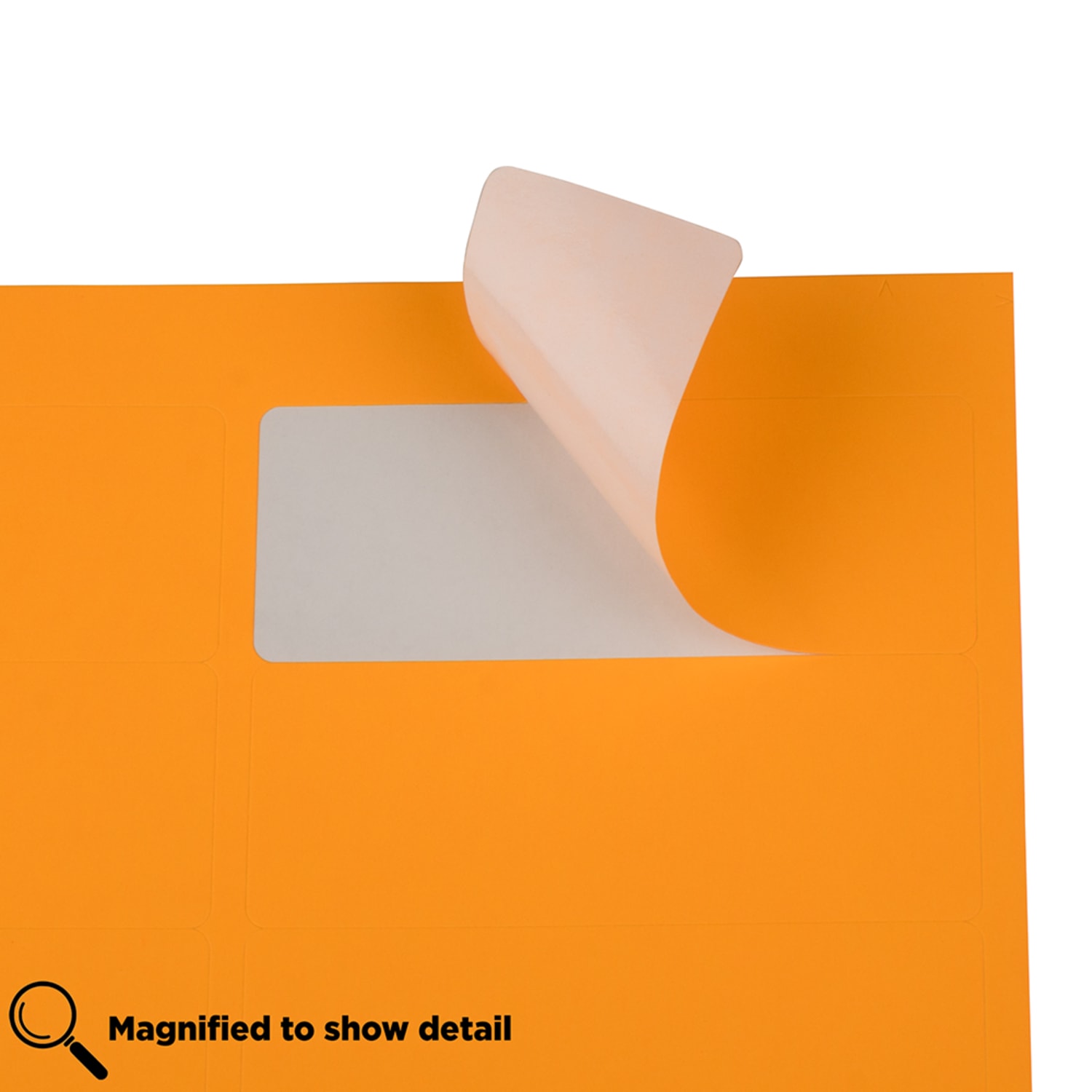 JAM Paper Mailing Address Labels, Rectangle, 1in x 2 5/8in, Neon Orange, Pack of 120 - Image 5