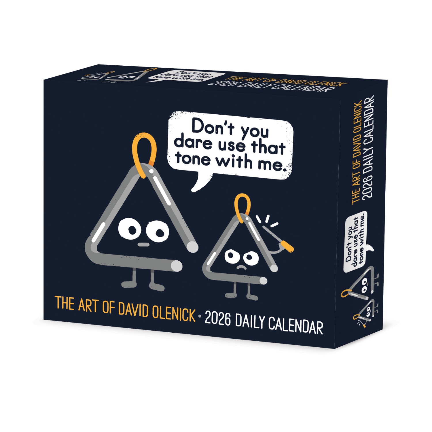 2026 Willow Creek Press Page-A-Day Daily Desk Calendar, 6-1/4in x 5-1/2in, The Art of David Olenick, January To December, 54444