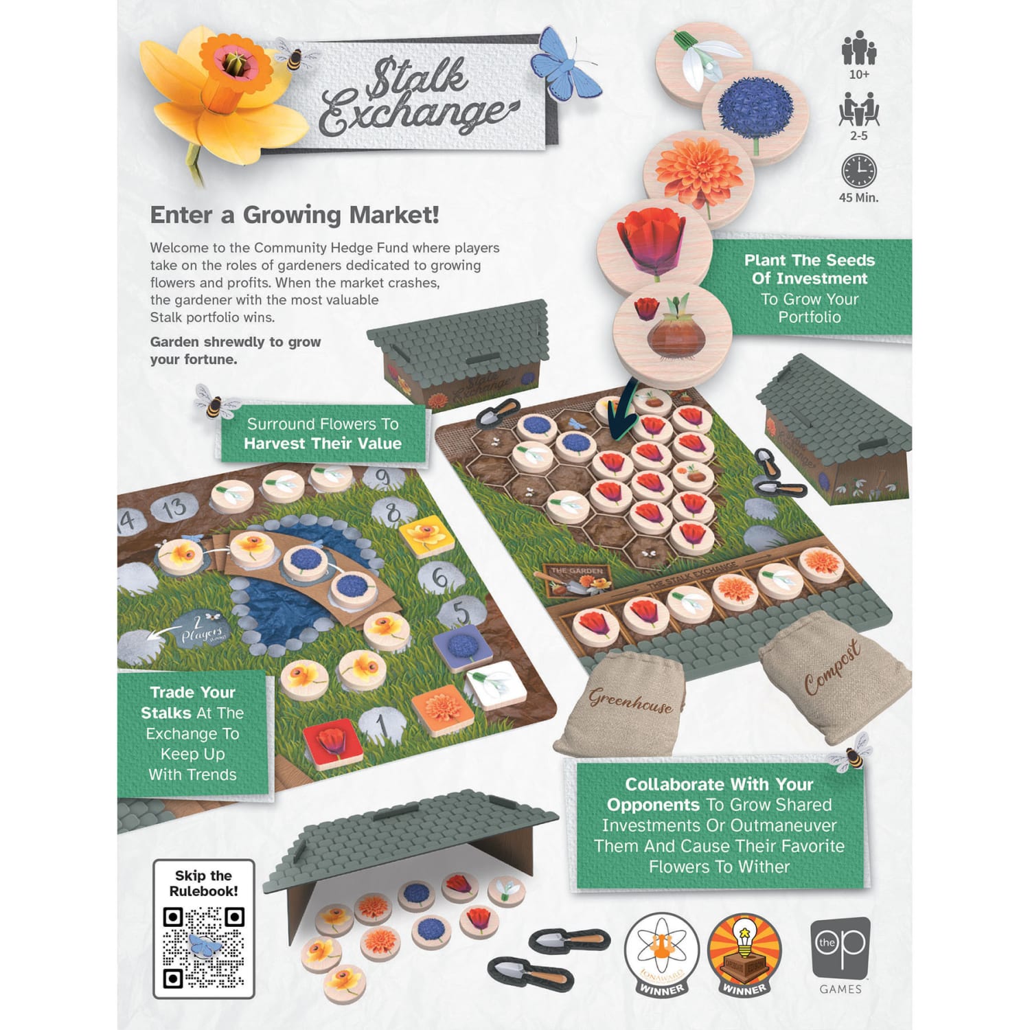 USAopoly Stalk Exchange Board Game - Image 5