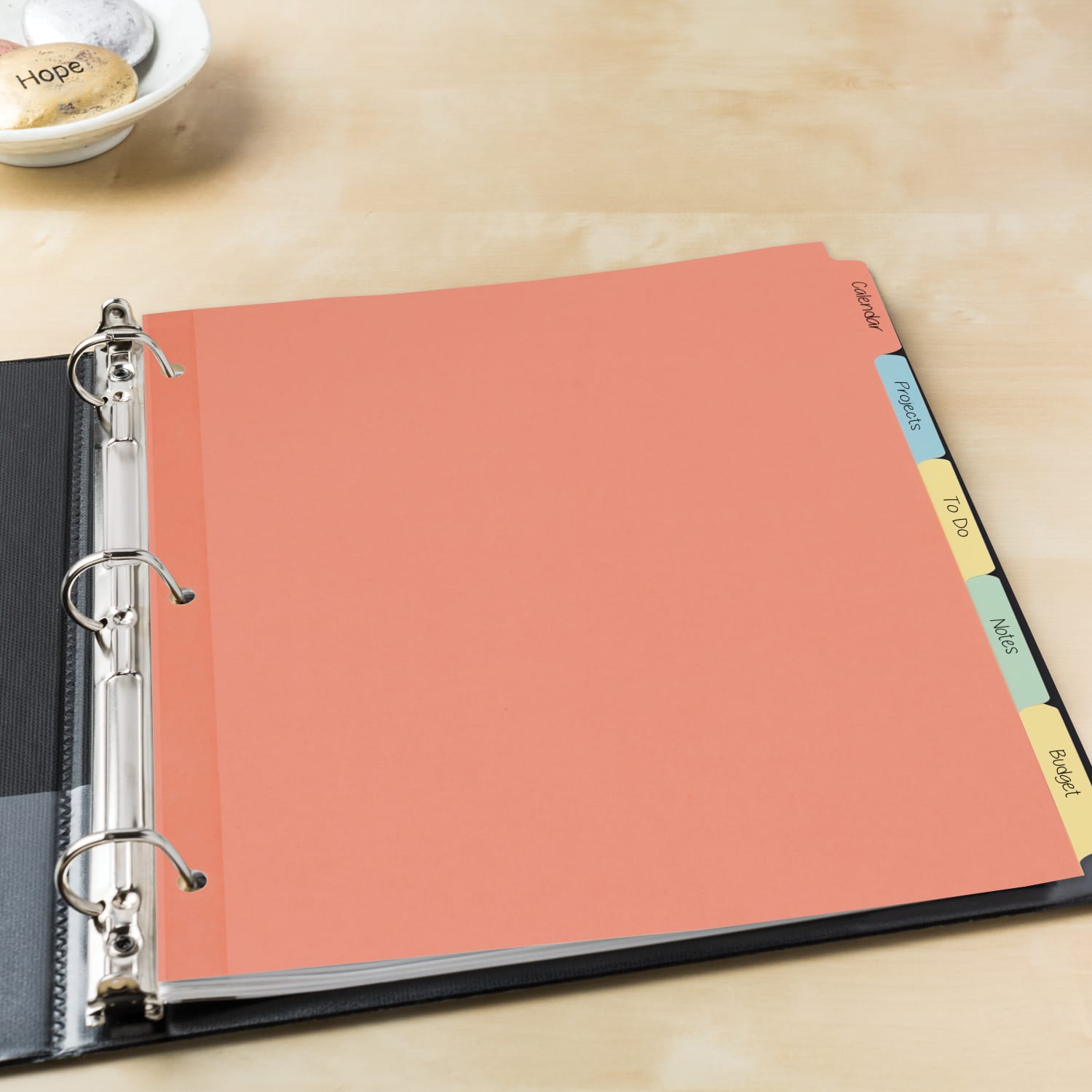 Avery Write-On Paper Dividers For 3 Ring Binders, 8.5in x 11in, 5-Tab Set, Multicolor, Pack Of 36 Sets - Image 6