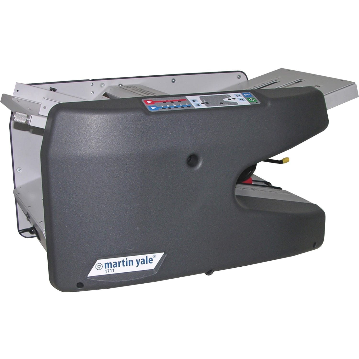 Martin Yale Premier Electronic Ease-Of-Use Semi-Auto Folder - 9000 Sheets/hour - Letter Fold, Half-fold, Z Fold, Double Parallel Fold, Right Angle Fold - Charcoal - Image 3
