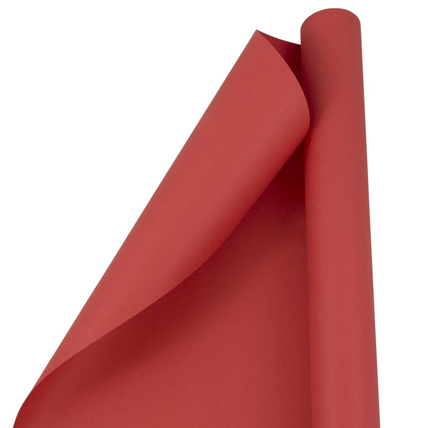 JAM Paper Wrapping Paper, Matte, 25 Sq Ft, Red, Pack of 6 Rolls - Image 4