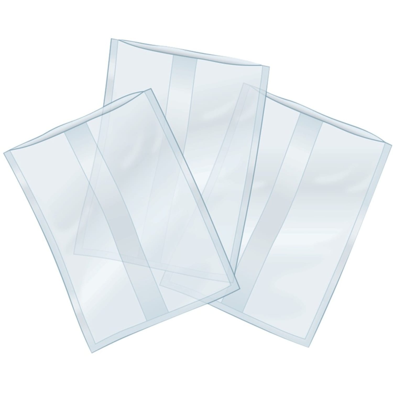 Nesco Pre-Cut Quart-Sized Vacuum Sealer Bags, 8in x 12in, Clear, Pack Of 50 Bags - Image 3