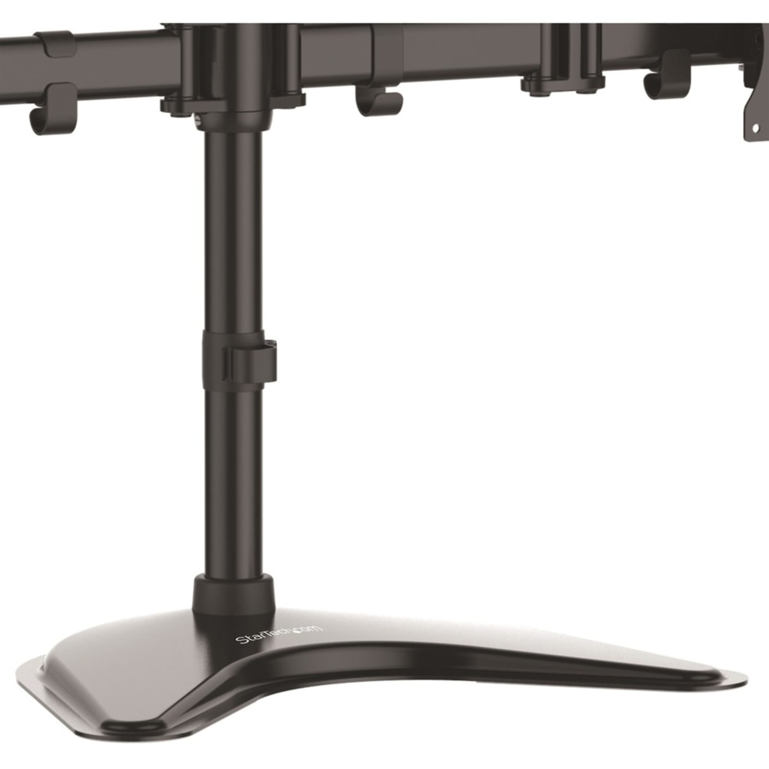 StarTech.com Quad Monitor Stand - Crossbar - Steel - Monitors up to 27in- Vesa Monitor - Computer Monitor Stand - ARMBARQUAD - Image 5