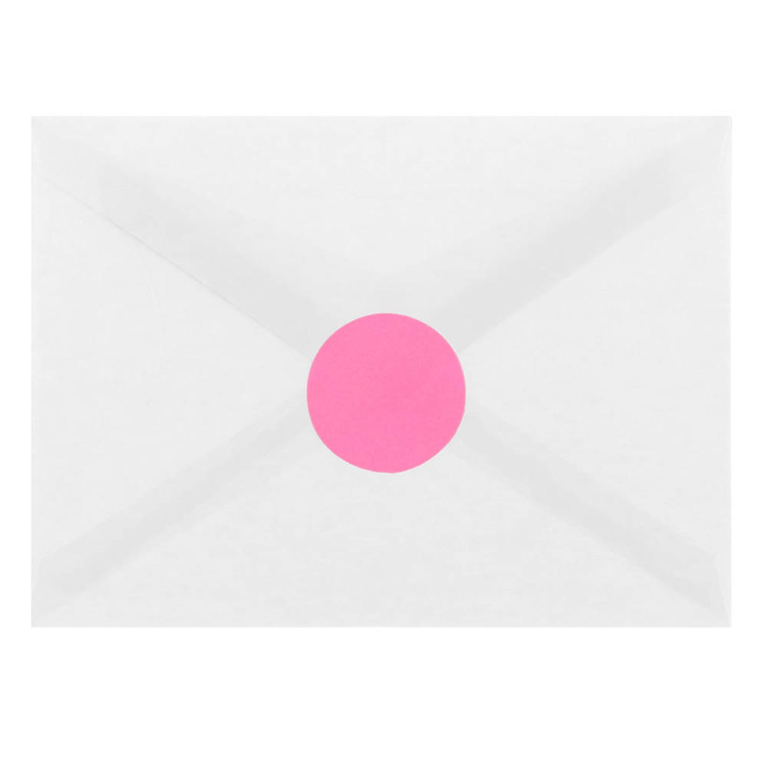 JAM Paper Circle Label Sticker Seals, 1 2/3in, Pink, Pack Of 120 - Image 6