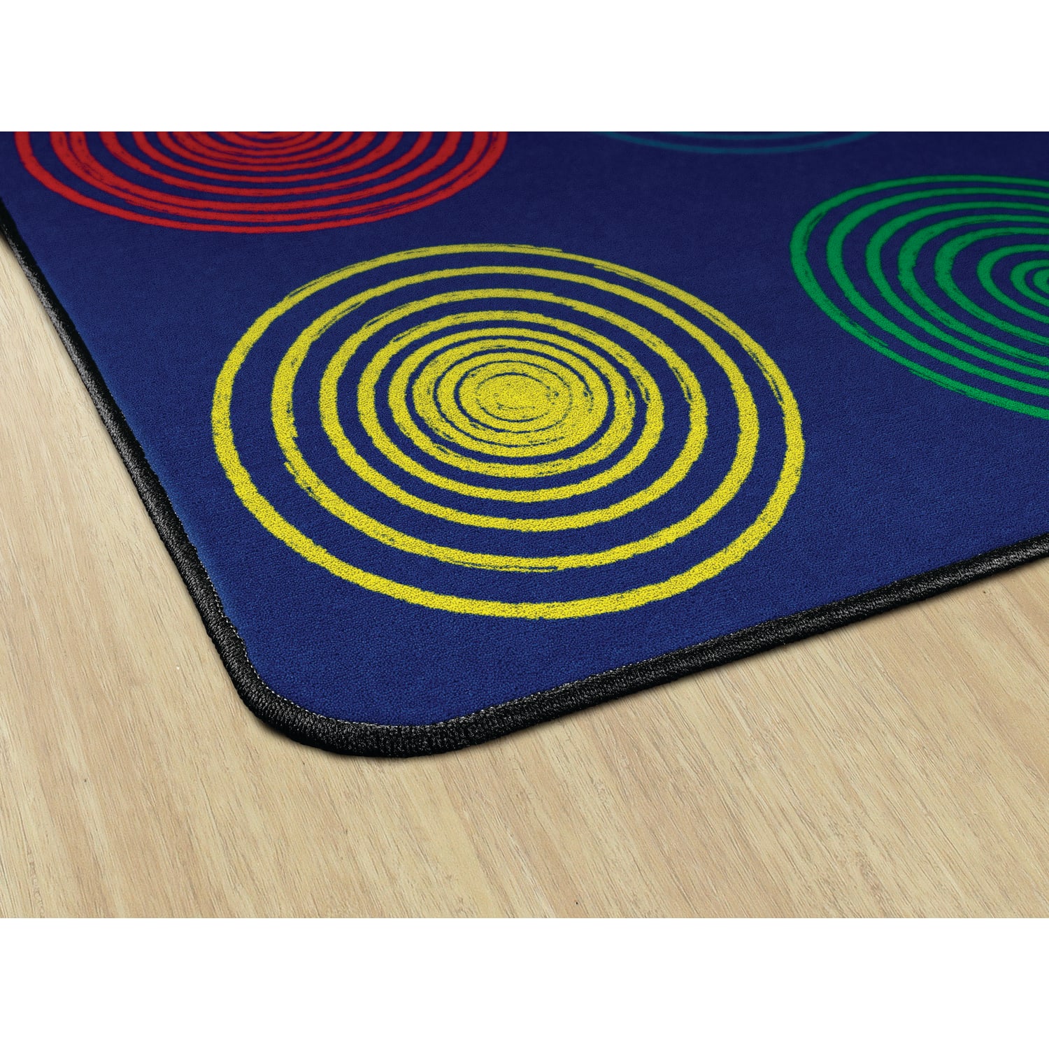 Flagship Carpets Circles Rug, Rectangle, 7ft 6in x 12ft, Primary - Image 4