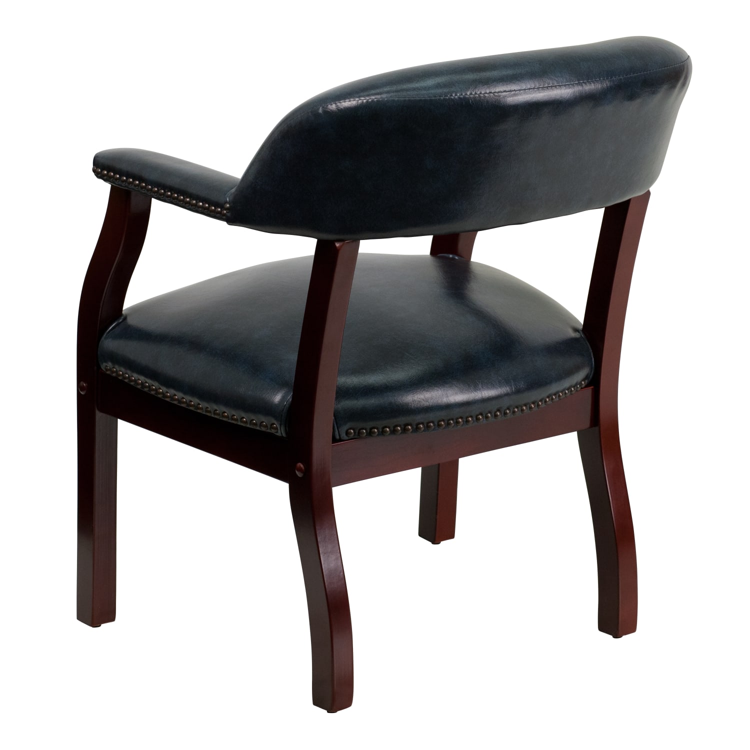 Flash Furniture Vinyl Conference Chair with Accent Nail Trim Navy PopularChairscom Flash Furniture Vinyl Conference Chair with Accent Nail Trim Navy PopularChairscom
