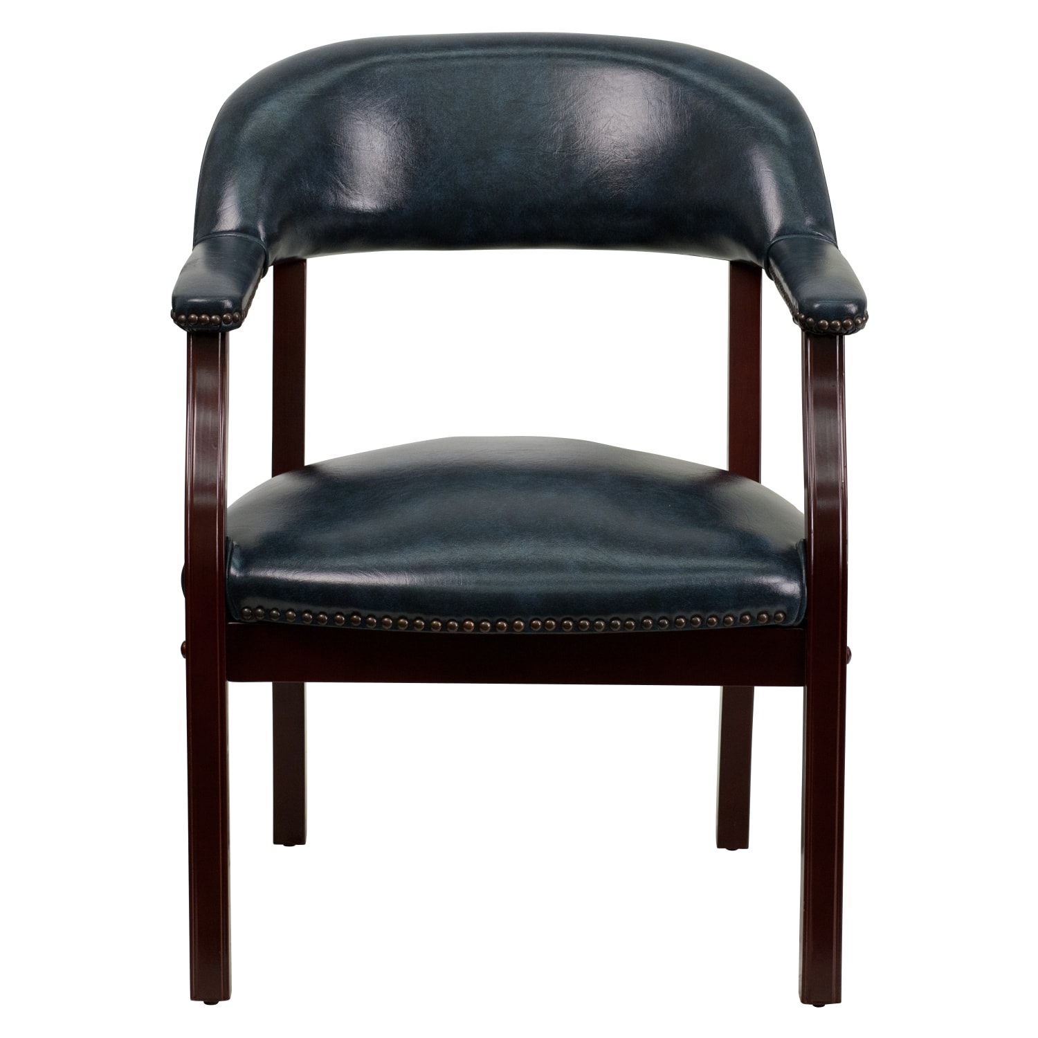 Flash Furniture Vinyl Conference Chair with Accent Nail Trim Navy PopularChairscom Flash Furniture Vinyl Conference Chair with Accent Nail Trim Navy PopularChairscom