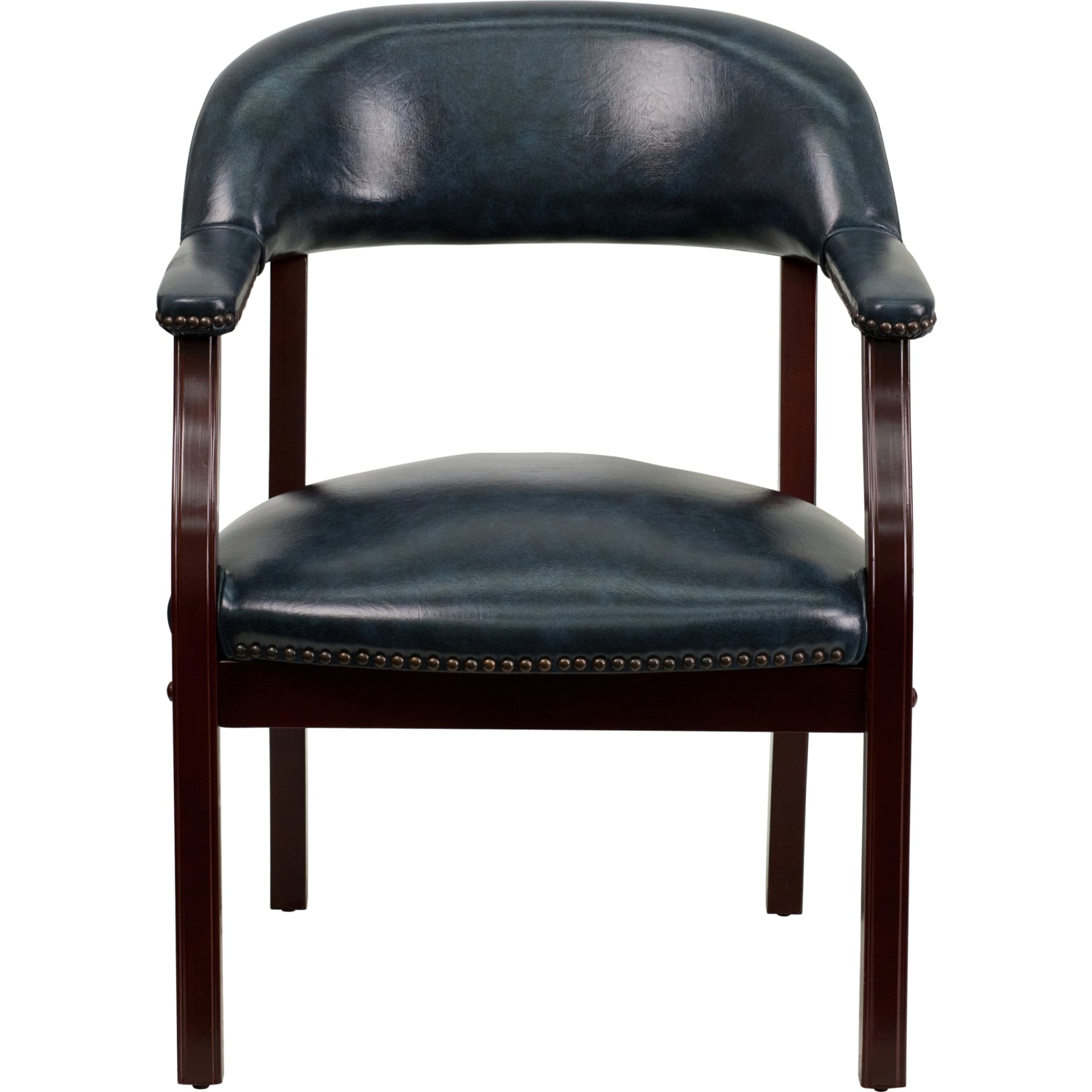 Flash Furniture Vinyl Conference Chair with Accent Nail Trim Navy PopularChairscom Flash Furniture Vinyl Conference Chair with Accent Nail Trim Navy PopularChairscom