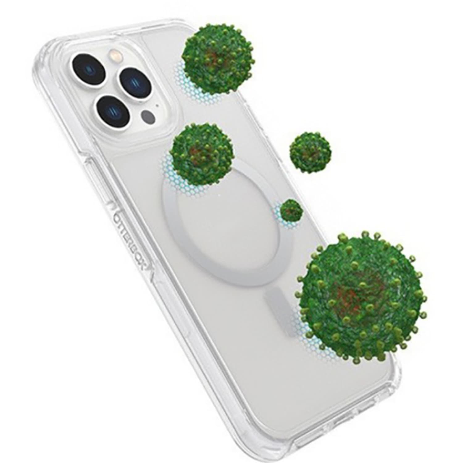 OtterBox iPhone 13 Pro Max/12 Pro Max Symmetry Series+ Antimicrobial Case for MagSafe - For Apple iPhone 13 Pro Max, iPhone 12 Pro Max Smartphone - Clear - Bump Resistant, Drop Resistant, Bacterial Resistant - Image 5
