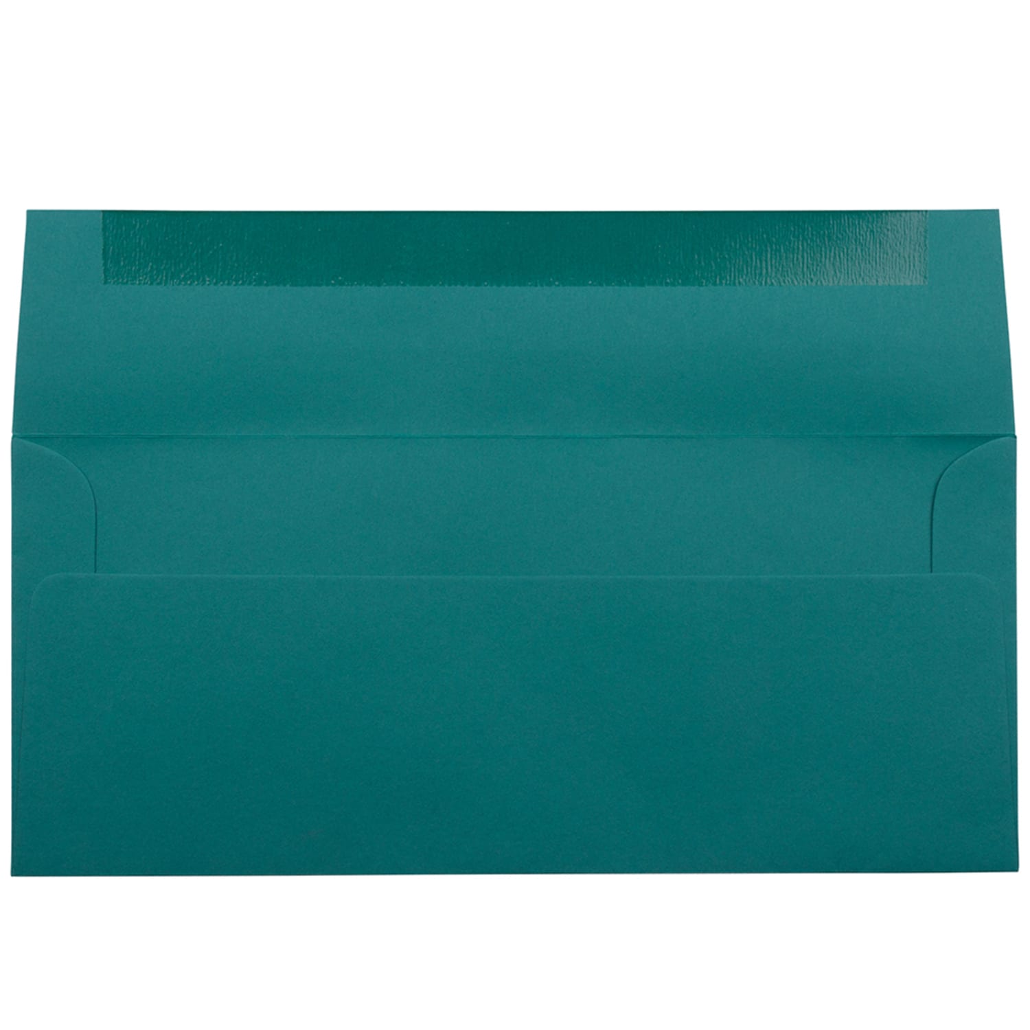 JAM PAPER #10 Business Premium Envelopes, 4 1/8 x 9 1/2, Teal, 25/Pack - Image 3