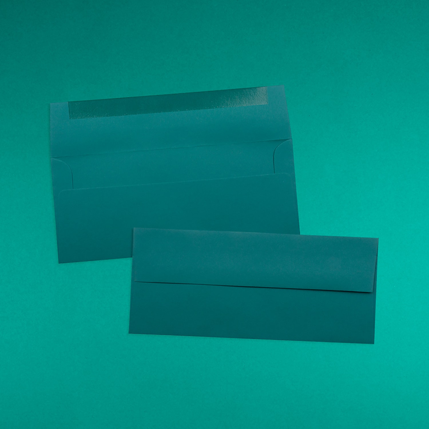 JAM PAPER #10 Business Premium Envelopes, 4 1/8 x 9 1/2, Teal, 25/Pack - Image 5