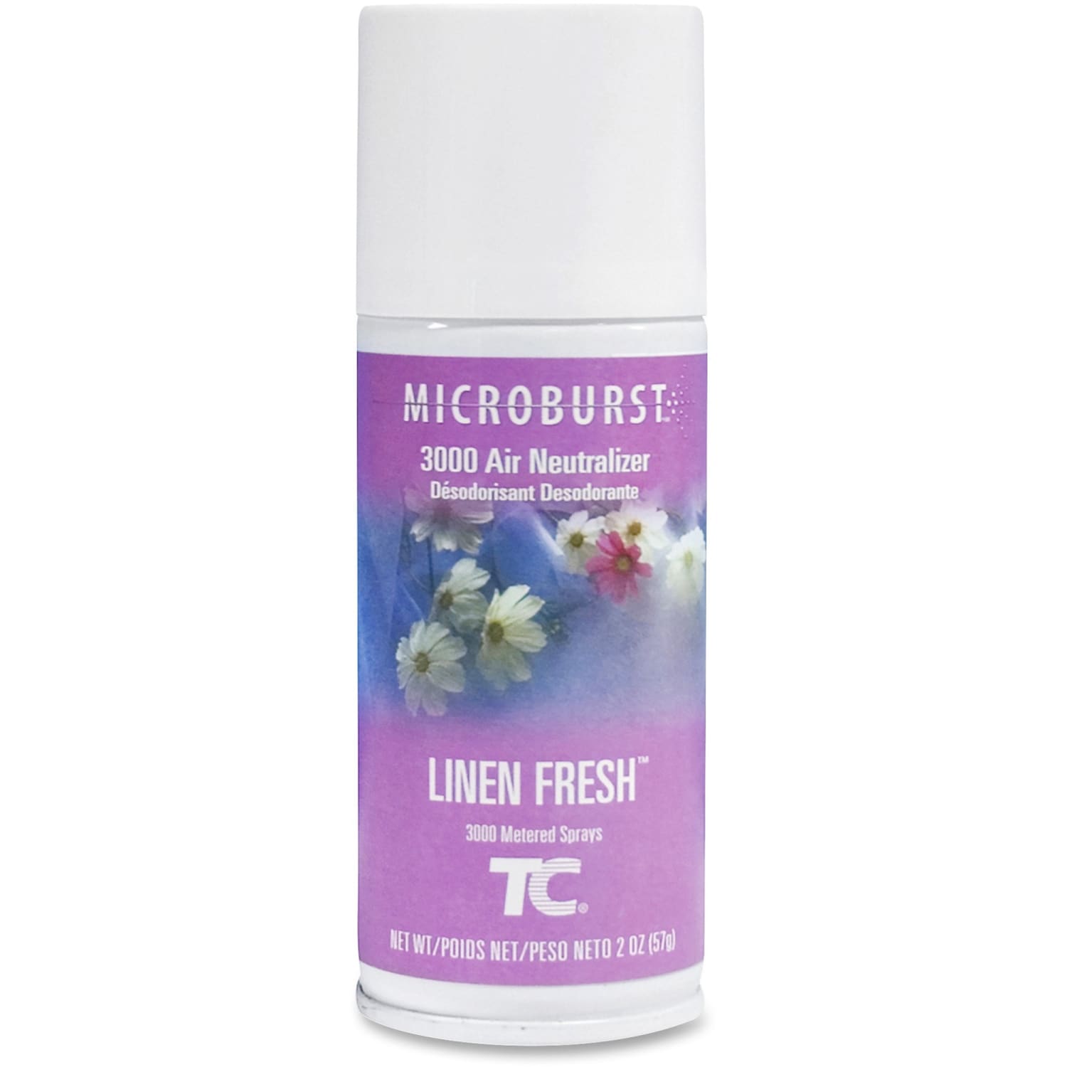 Rubbermaid Microburst 3000 Air Freshener Refills, Linen Fresh, 2 Oz, Case Of 12 - Image 3