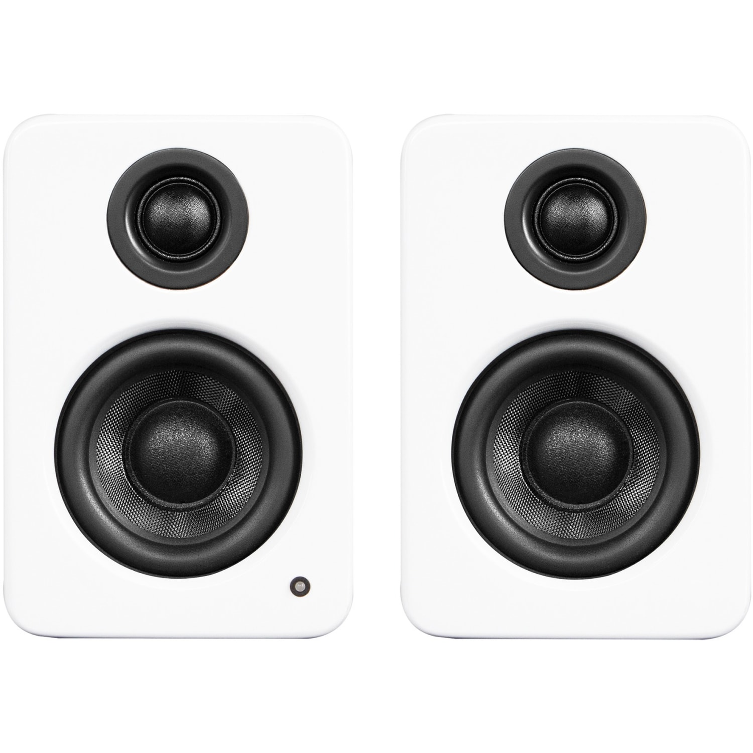 Kanto YU2MW 2.0 Speaker System - 50 W RMS - Matte White - Stand Mountable - Desktop - 80 Hz to 20 kHz - USB - 1 Pack - Image 3