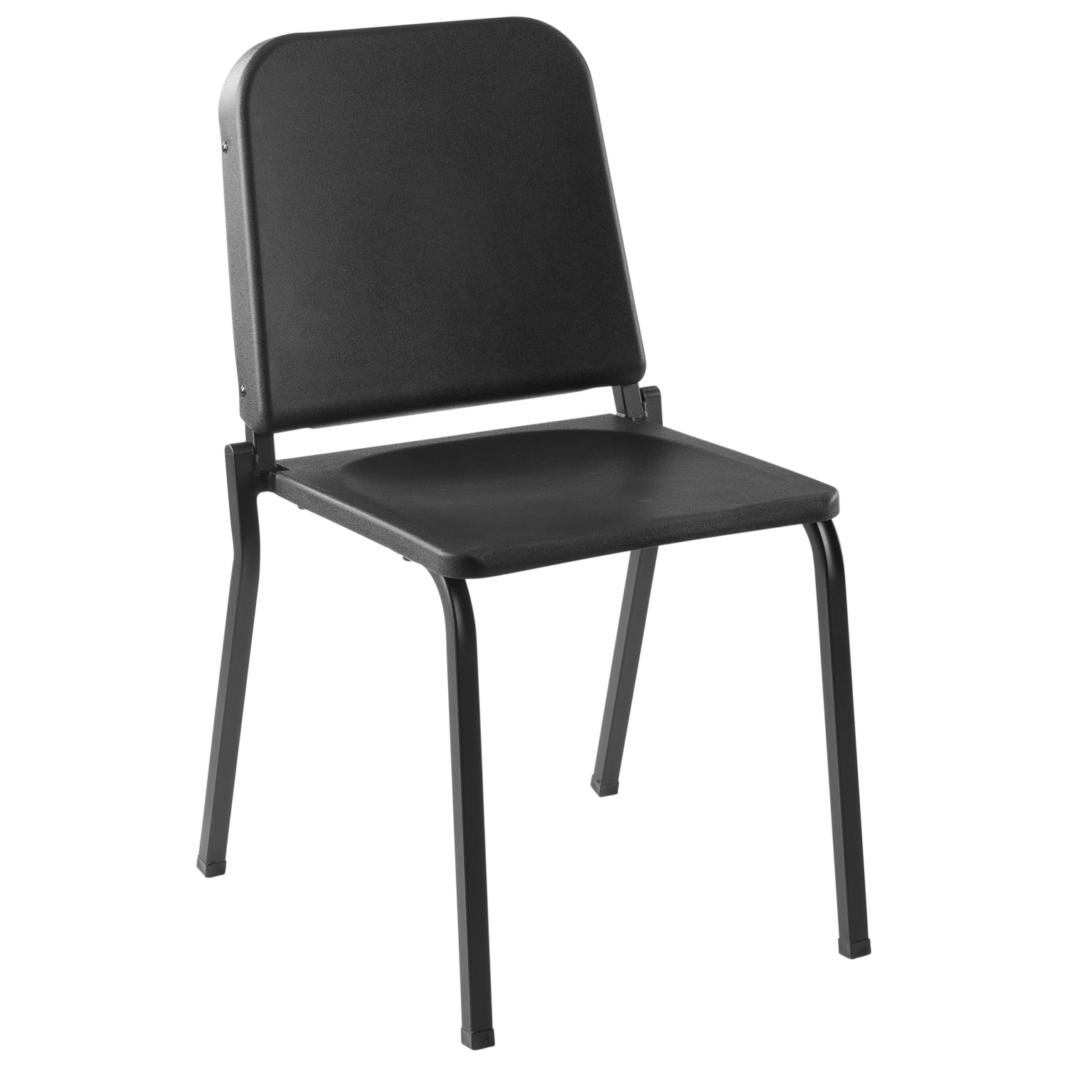 National Public Seating Melody Stackable Music Chairs Black Set Of 2 PopularChairscom