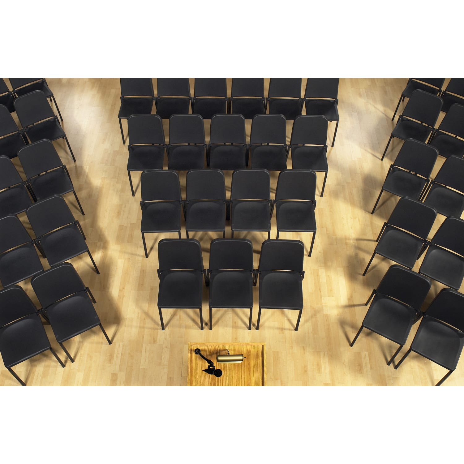 National Public Seating Melody Stackable Music Chairs Black Set Of 2 PopularChairscom