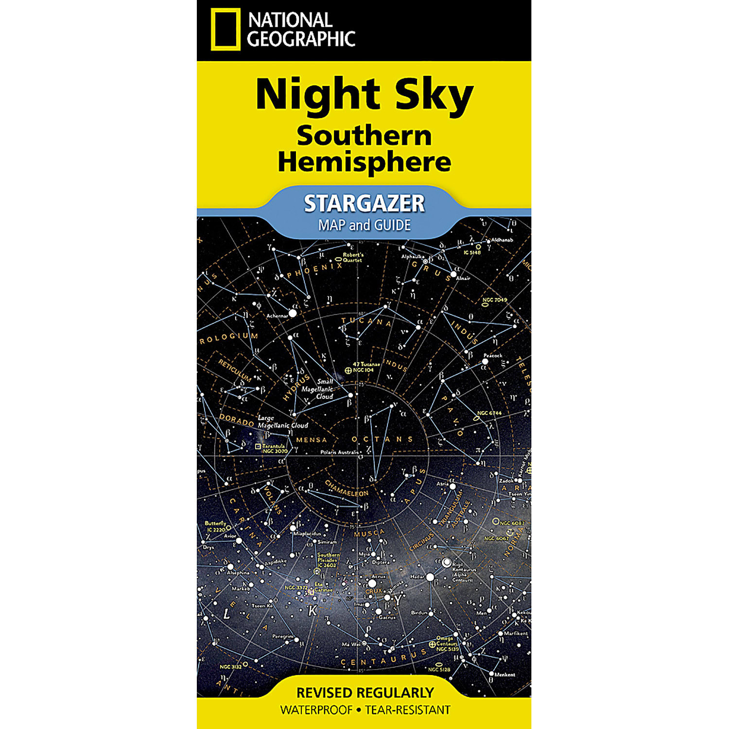 National Geographic Night Sky, Stargazer Map Pack Bundle, Folded: 4.25in x 9.25in , Flat: 25.25in x 18.5in - Image 3