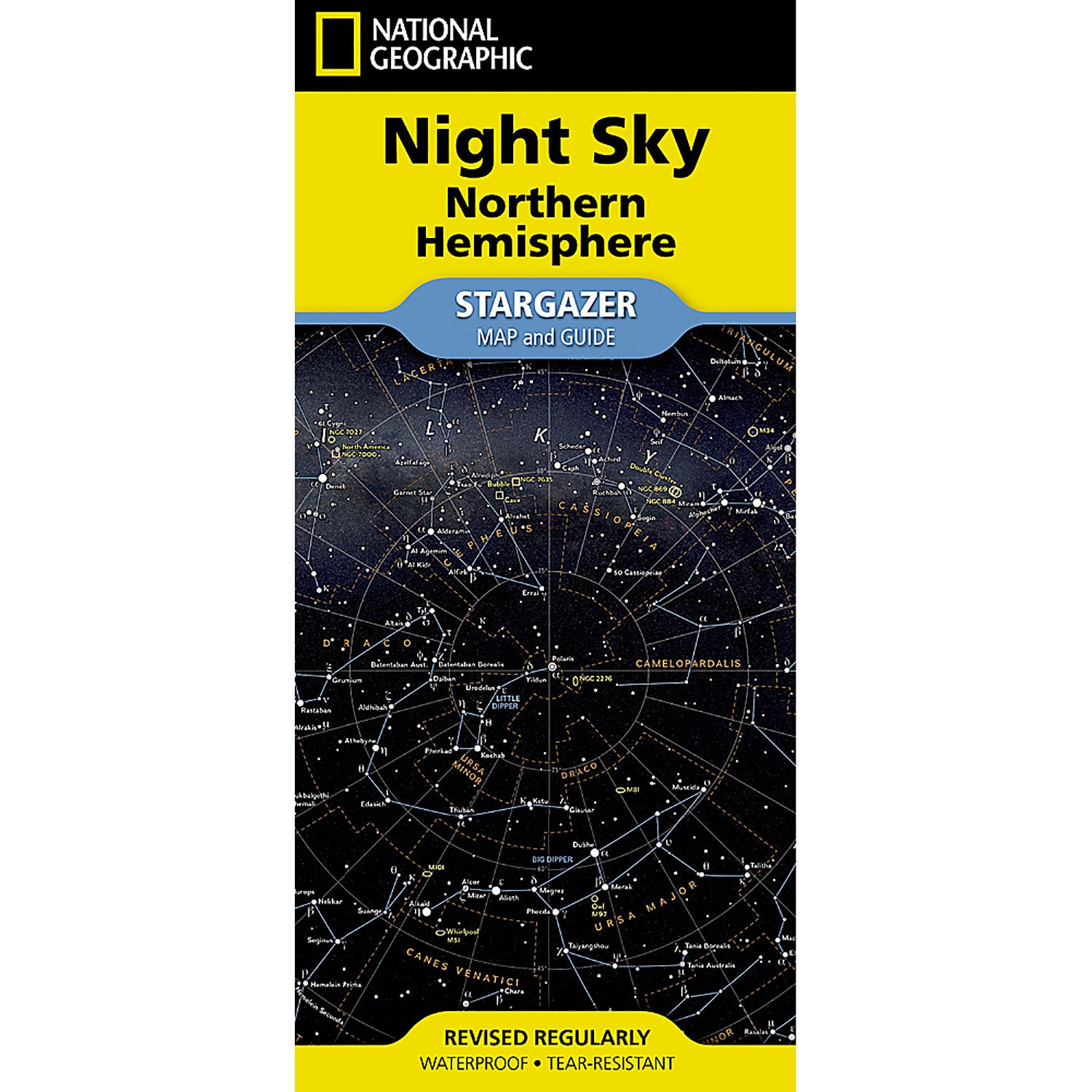 National Geographic Night Sky, Stargazer Map Pack Bundle, Folded: 4.25in x 9.25in , Flat: 25.25in x 18.5in - Image 4