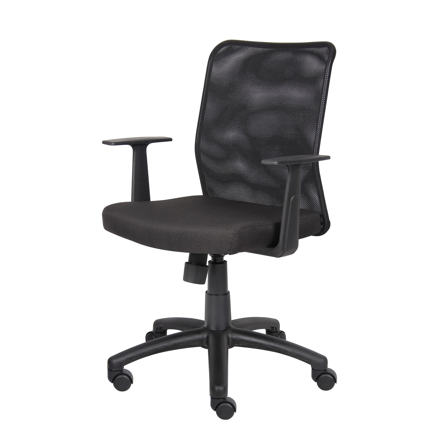 Boss Budget Mesh Task Chair With T-Arms, Black - Image 3