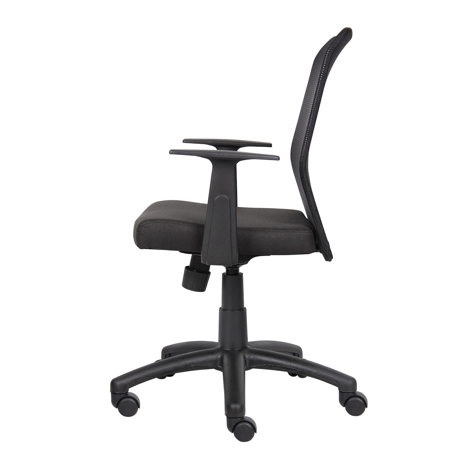 Boss Budget Mesh Task Chair With T-Arms, Black - Image 4