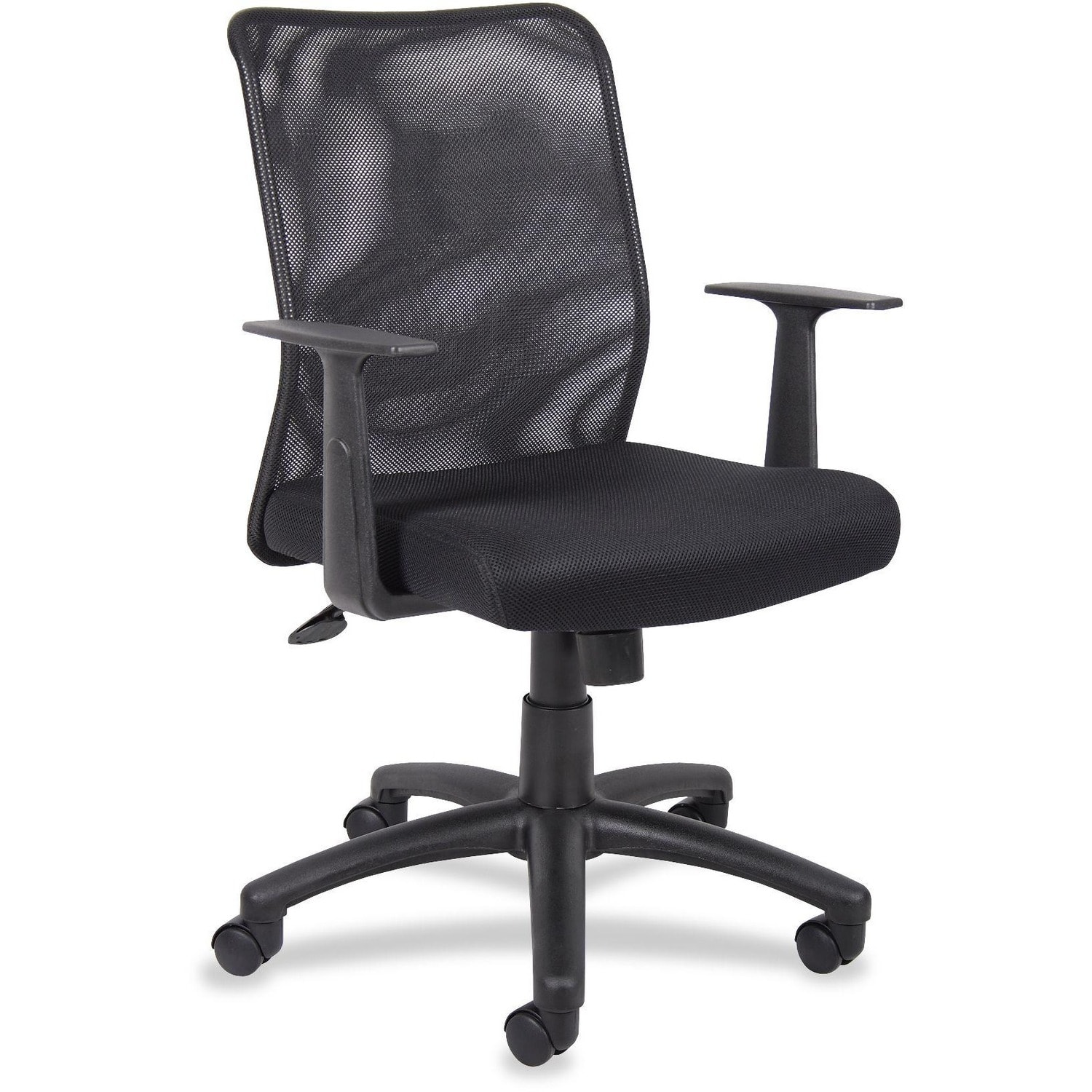 Boss Budget Mesh Task Chair With T-Arms, Black - Image 8