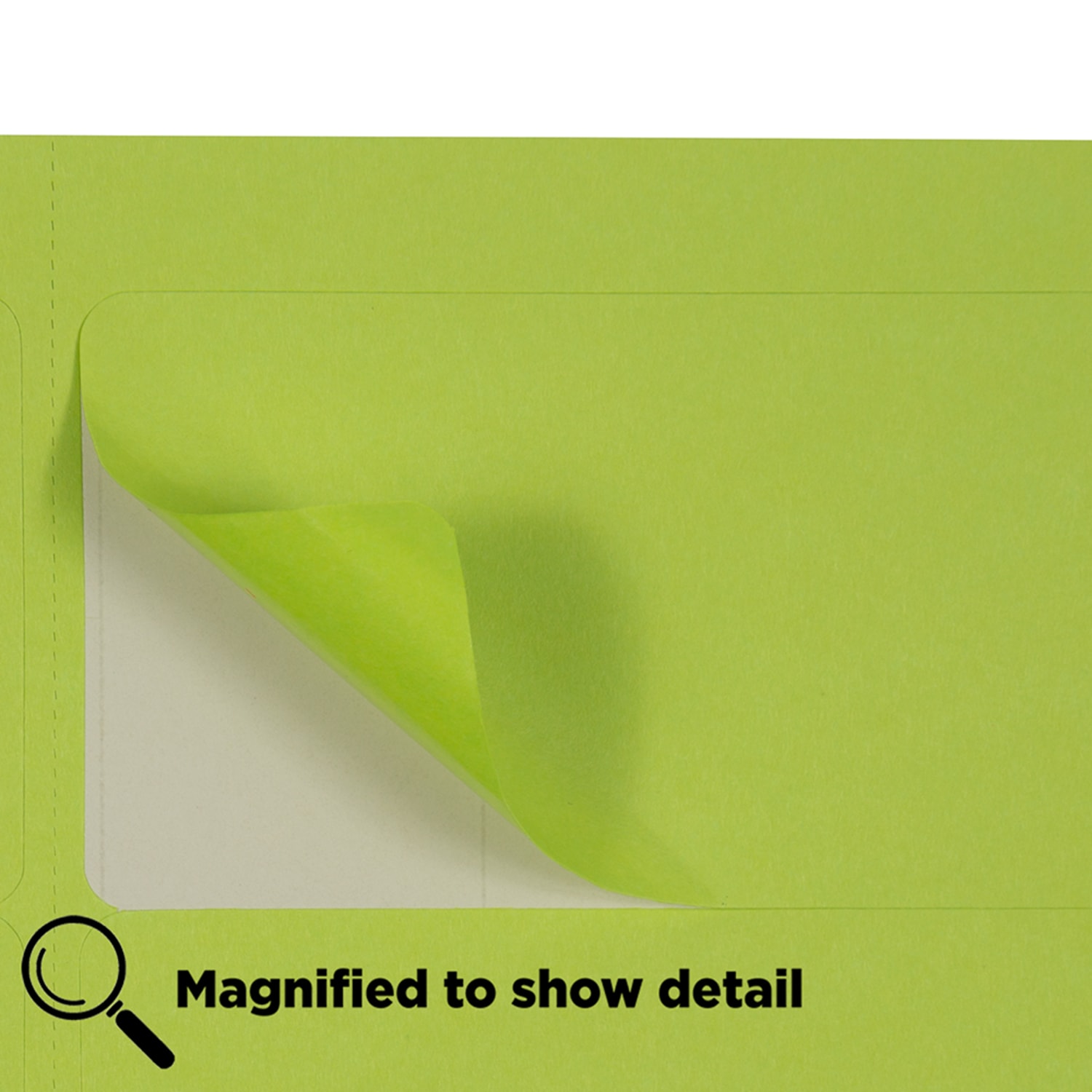 JAM Paper Mailing Address Labels, Rectangle, 2in x 4in, Lime Green, Pack Of 120 - Image 5