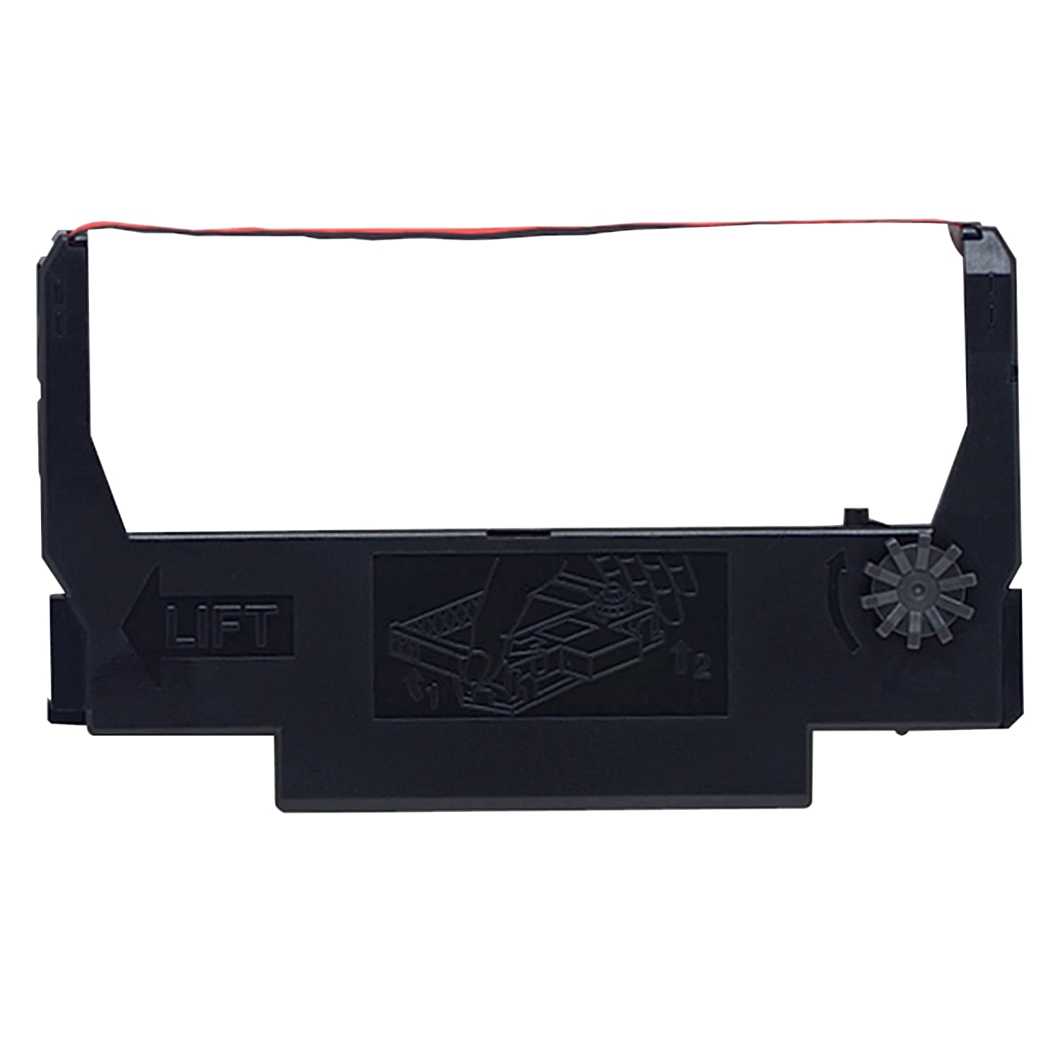Epson ERC-38BR Black/Red Fabric Ribbon - Image 4
