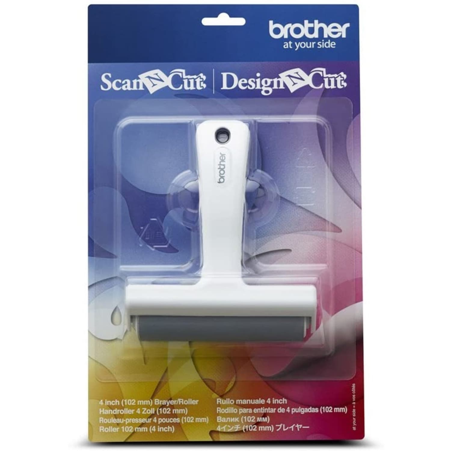 Brother Brayer Roller, 4in, White