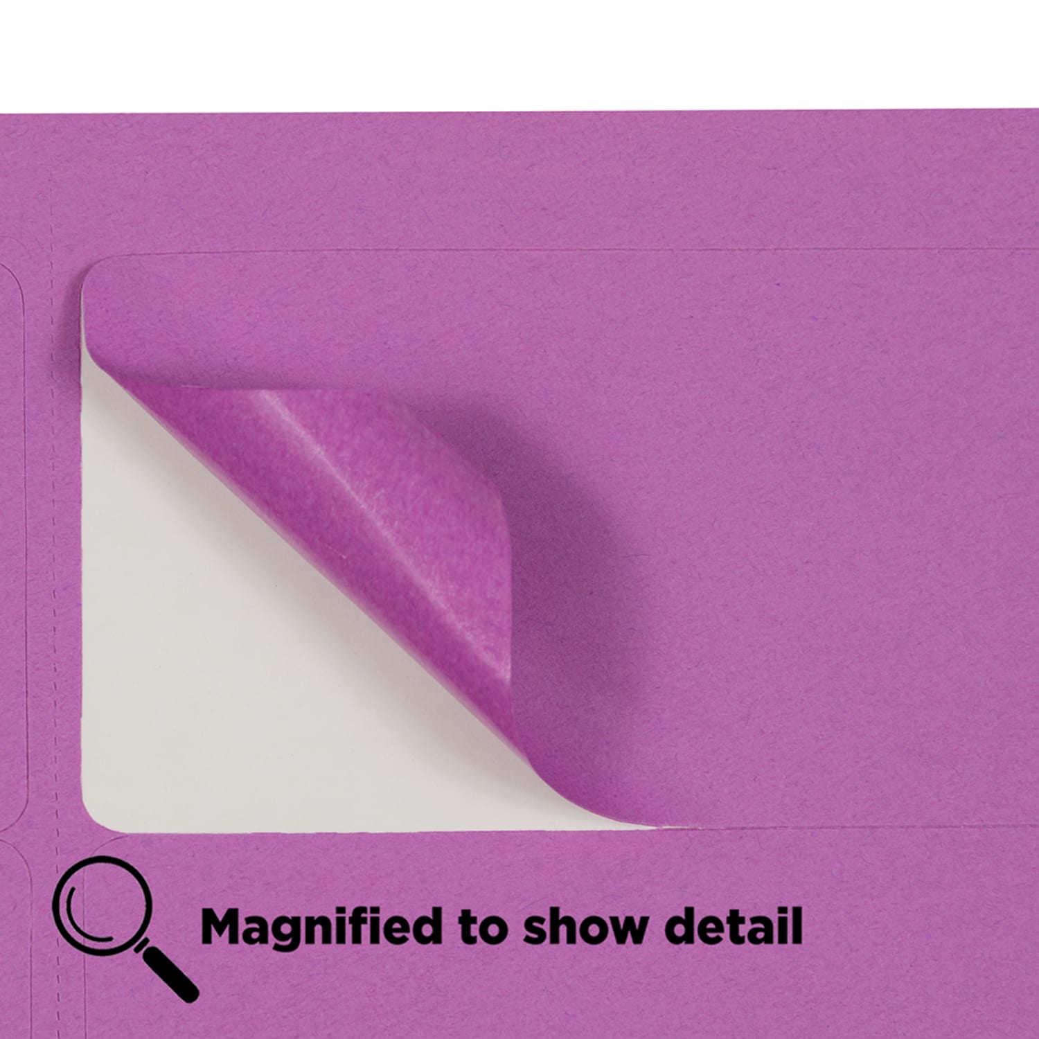 JAM Paper Mailing Address Labels, Rectangle, 2in x 4in, Violet Purple, Pack Of 120 - Image 5