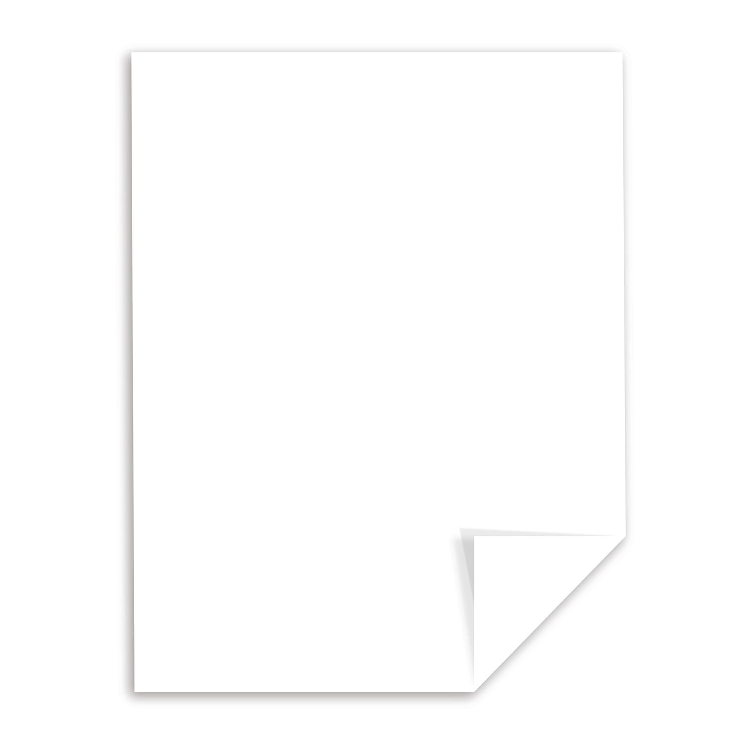 Exact Card Stock, White, 90 Lb. Letter Size (8.5in x 11in), Pack Of 250 - Image 3