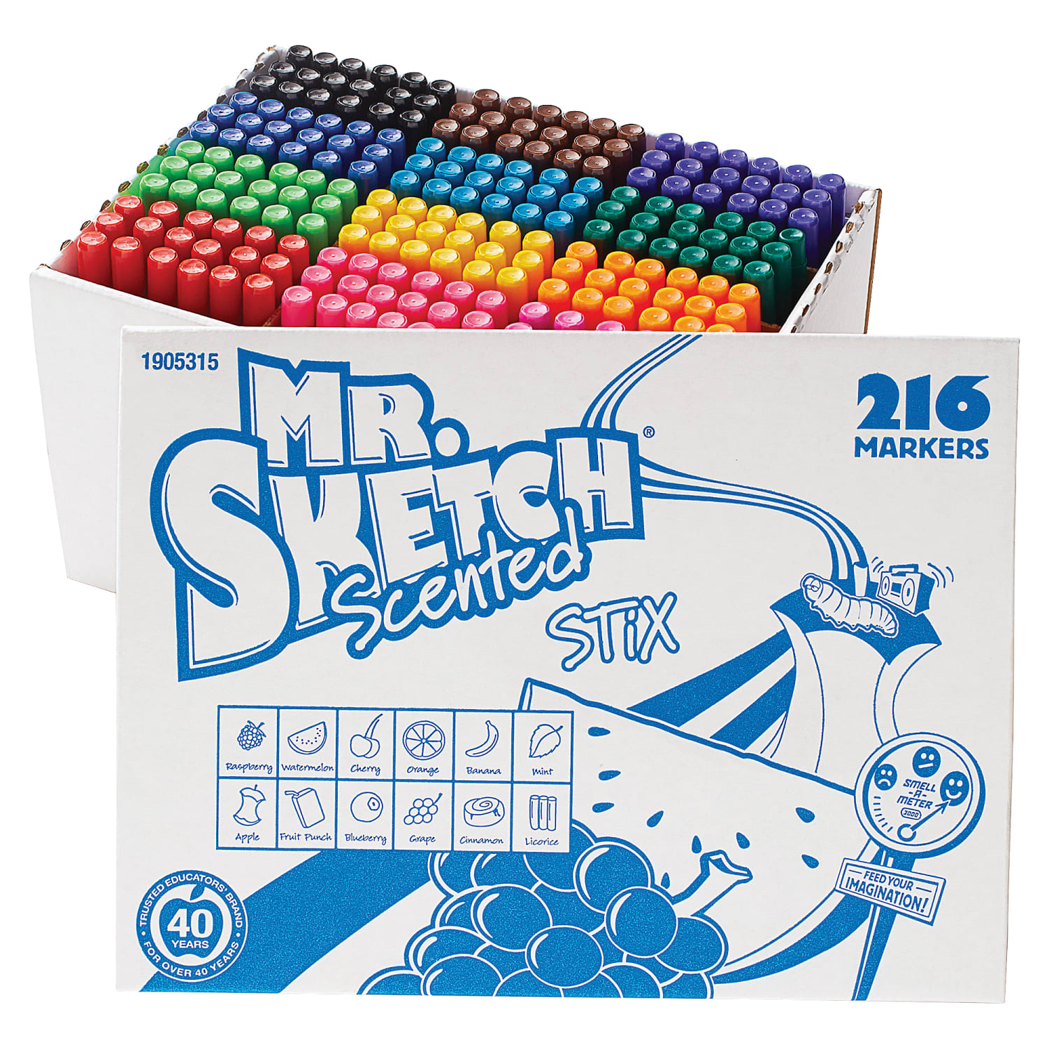 Mr. Sketch Stix Classpack Scented Markers - 0.8 mm Fine Bullet Marker Point - Image 3