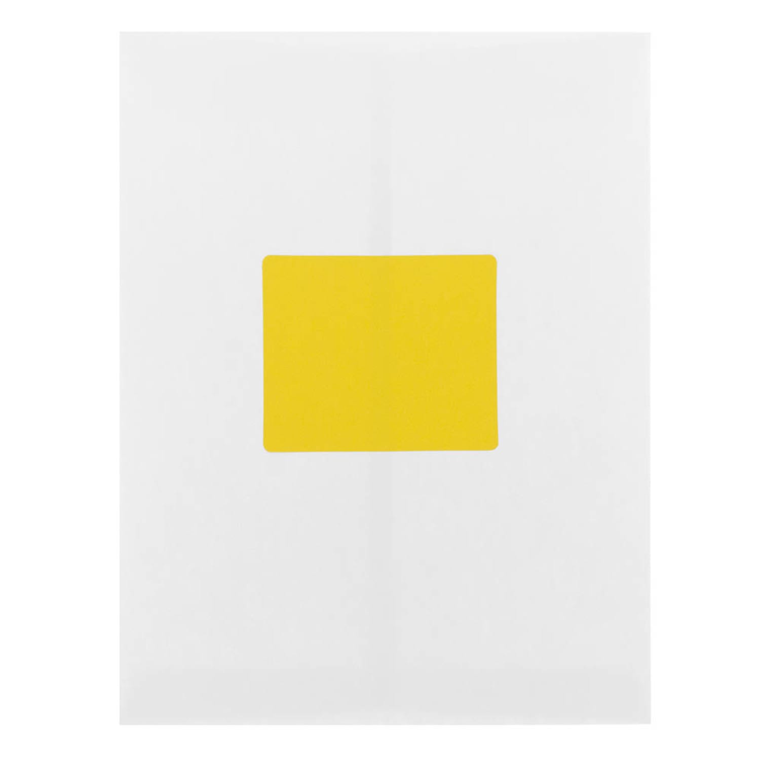 JAM Paper Mailing Address Labels, Rectangle, 3 1/3in x 4in, Yellow, Pack Of 120 - Image 6
