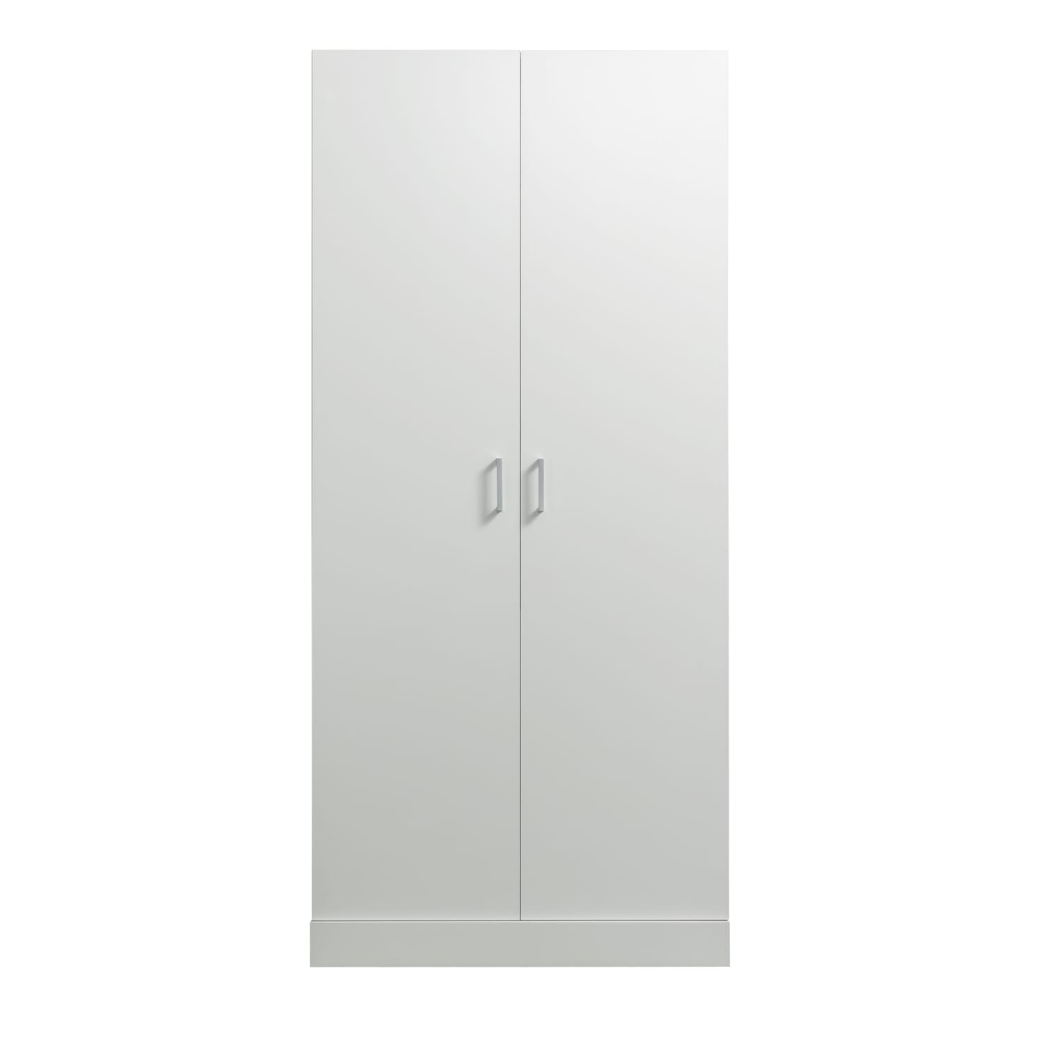 Sauder Beginnings 33inW Storage Wardrobe Cabinet, White - Image 3