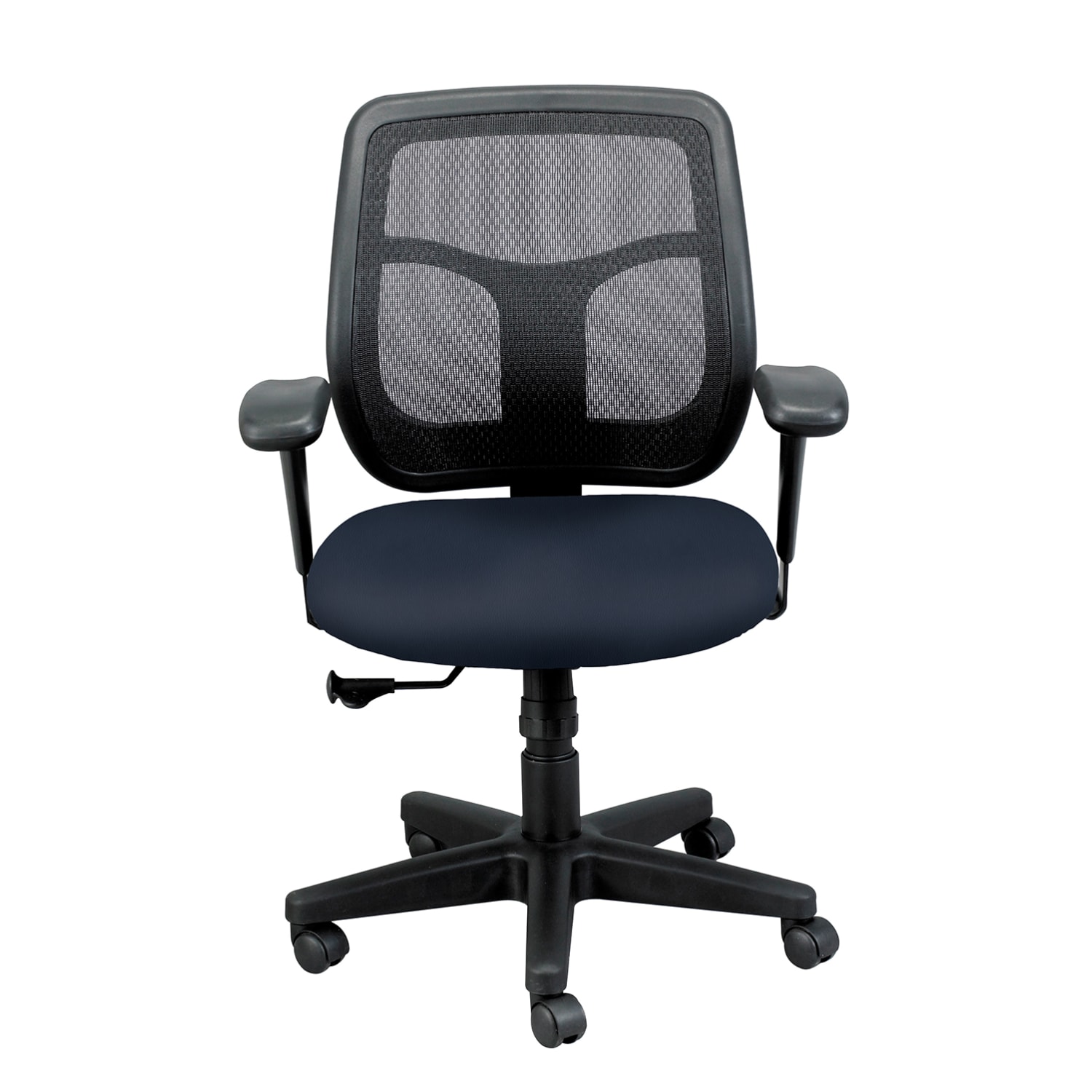 WorkPro Apollo MT9400 Ergonomic LowBack Task Chair With Antimicrobial Vinyl NavyBlack PopularChairscom WorkPro Apollo MT9400 Ergonomic Low Back Task Chair With Antimicrobial Vinyl NavyBlack PopularChairscom