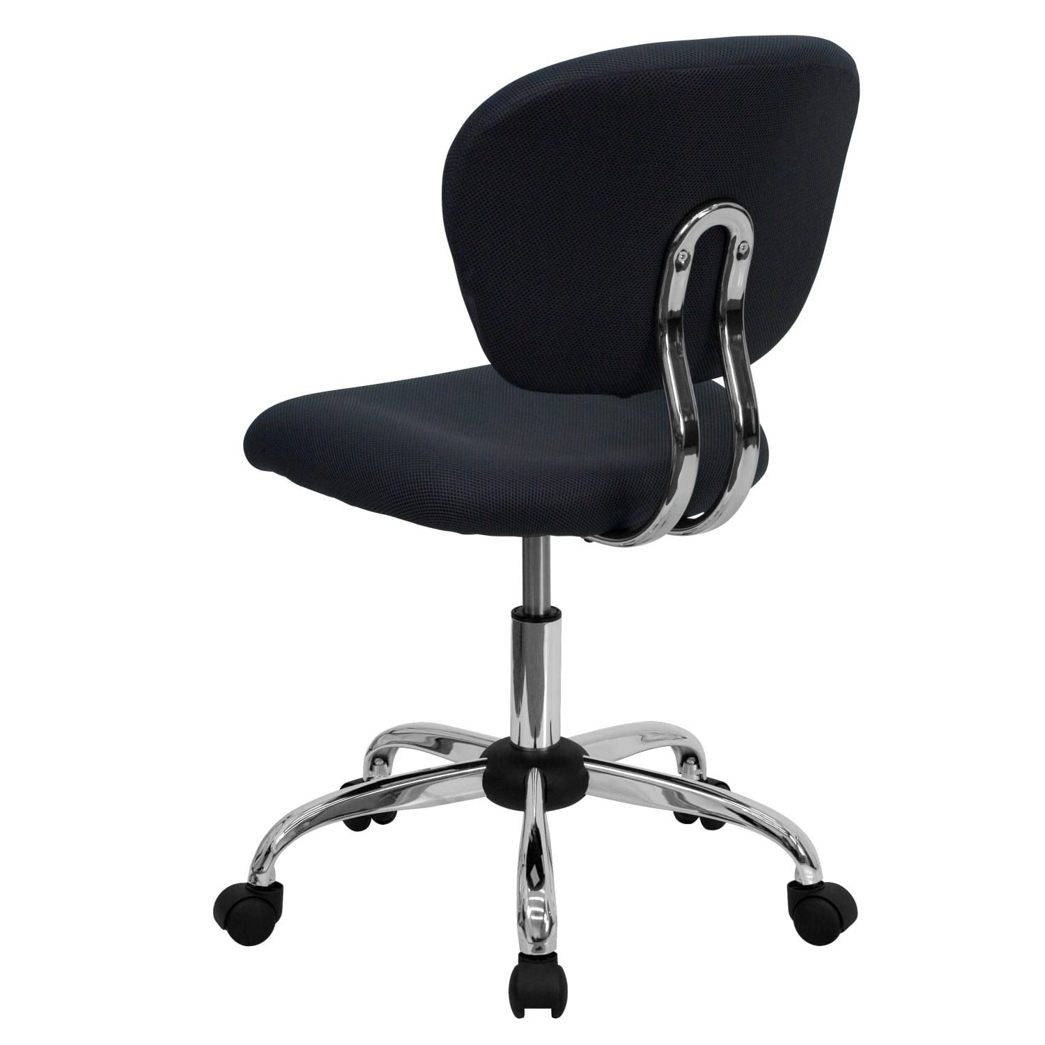 Flash Furniture Mesh MidBack Swivel Task Chair GraySilver PopularChairscom Flash Furniture Mesh Mid Back Swivel Task Chair GraySilver PopularChairscom