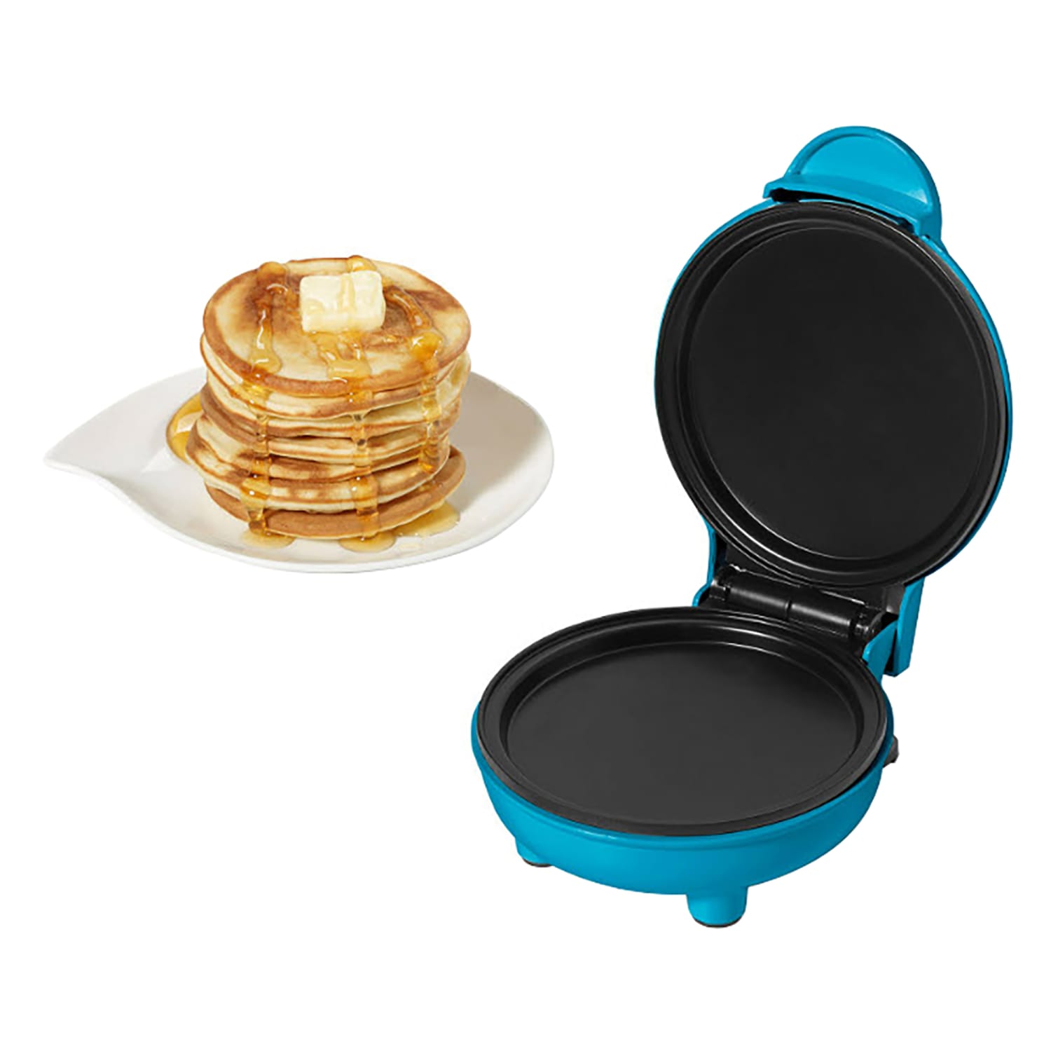 Starfrit Electric Mini Pancake Maker, 4-In., Blue - Image 5