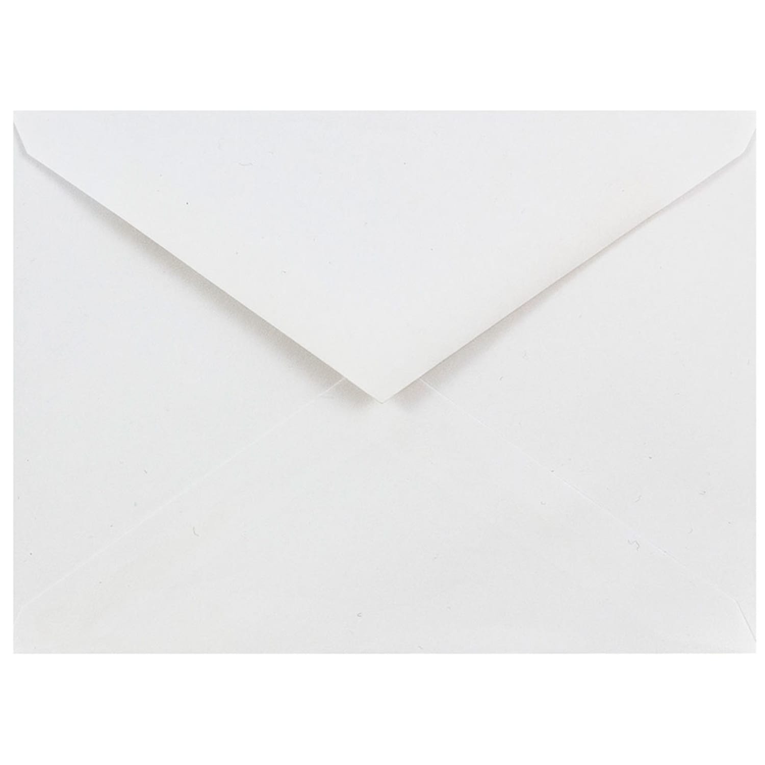 JAM Paper Booklet Invitation Envelopes, A6, Gummed Seal, Regular White, Pack Of 25