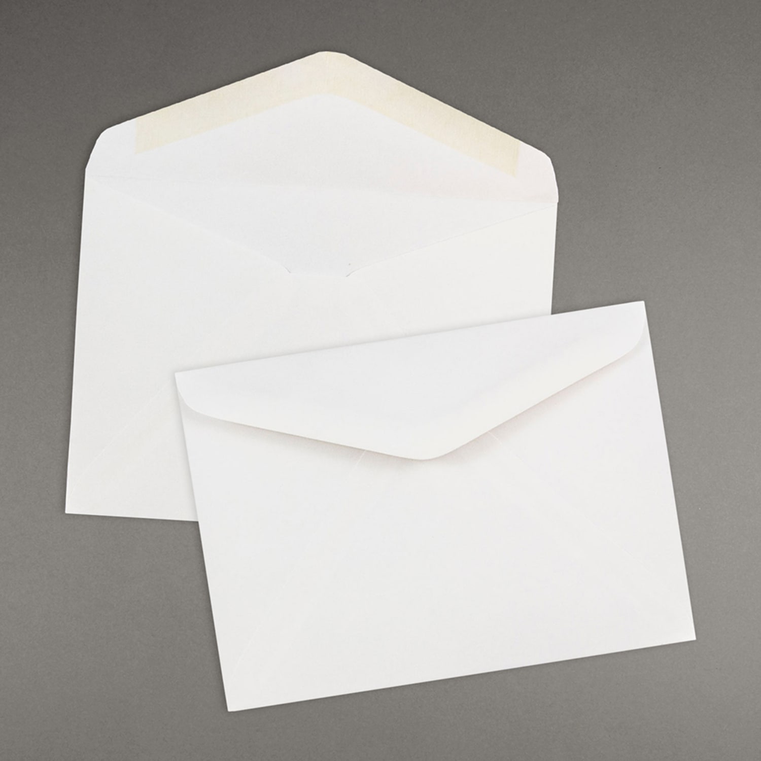 JAM Paper Booklet Invitation Envelopes, A7, Gummed Seal, White, Pack Of 25, 4023210 - Image 5