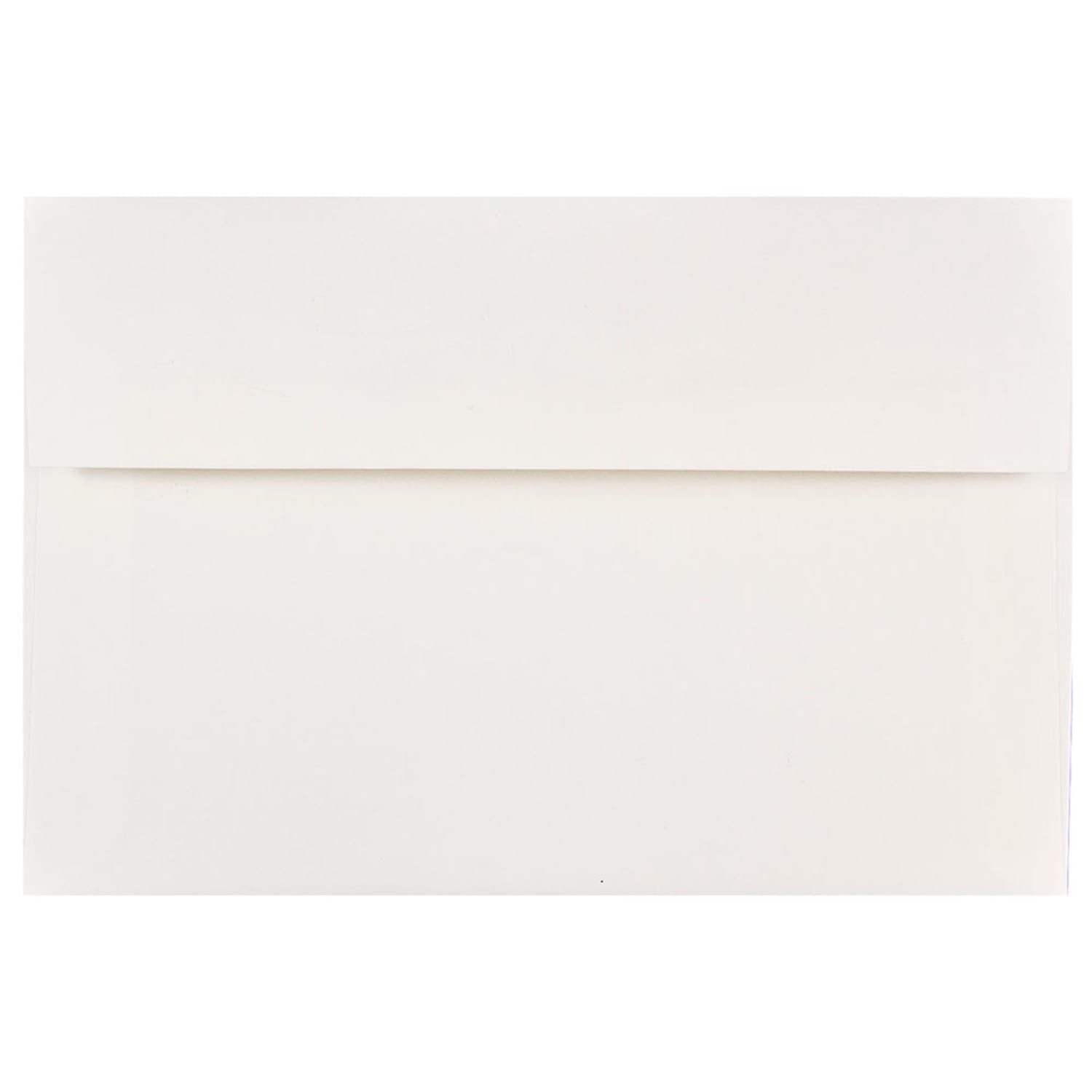 JAM Paper Booklet Invitation Envelopes, A8, Gummed Seal, White, Pack Of 25