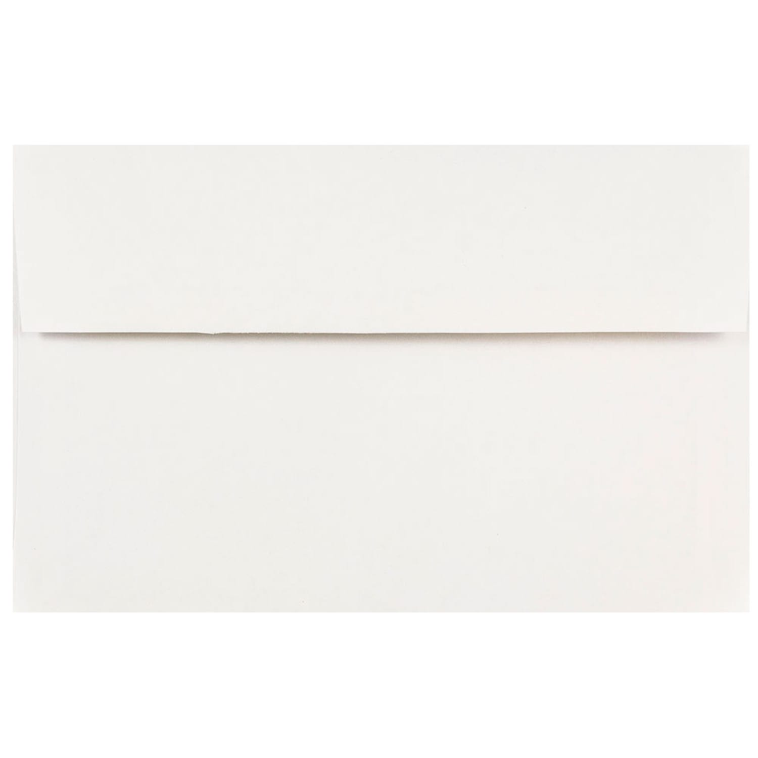 JAM Paper Booklet Invitation Envelopes, A10, Gummed Seal, Regular White, Pack Of 25