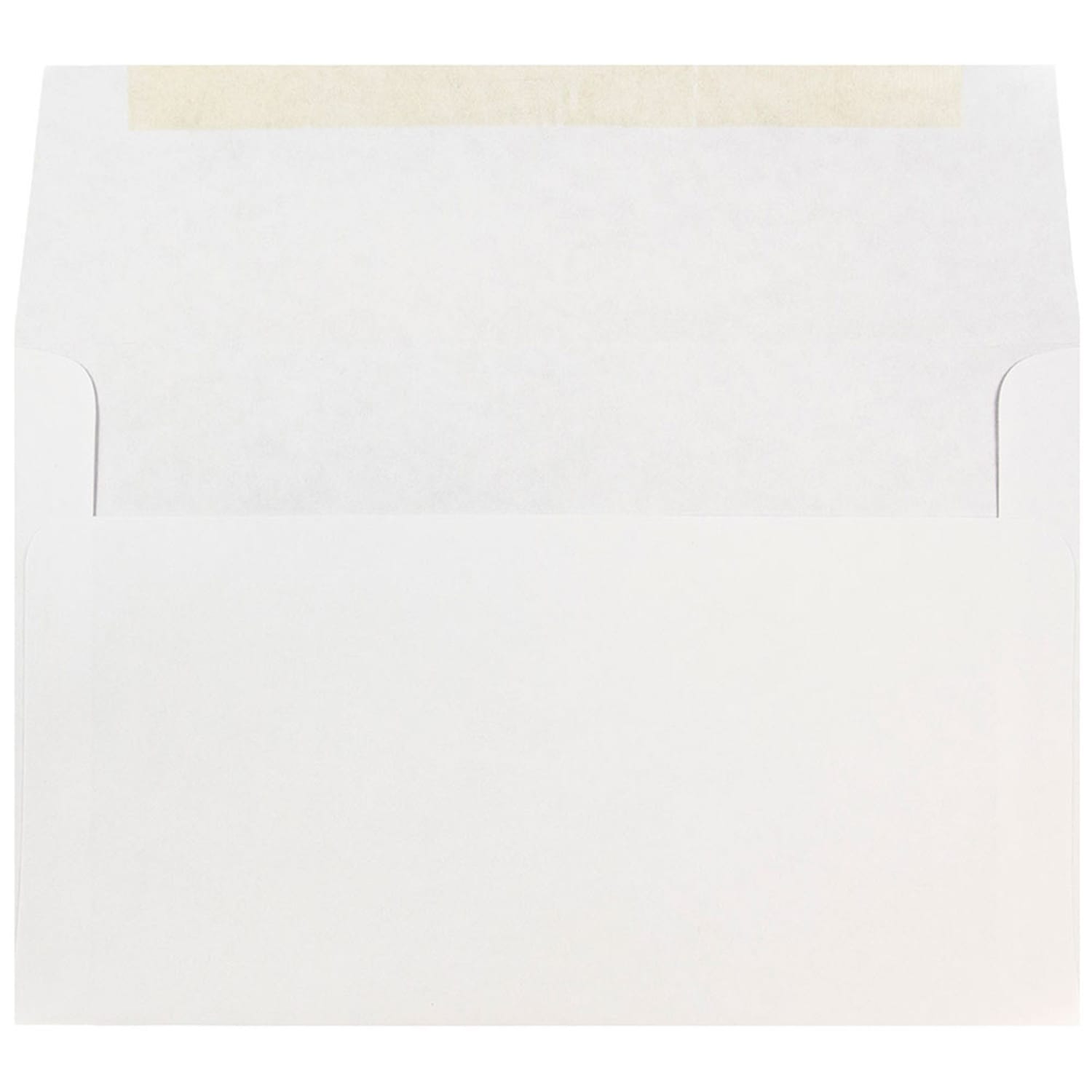 JAM Paper Booklet Invitation Envelopes, A10, Gummed Seal, Regular White, Pack Of 25 - Image 3