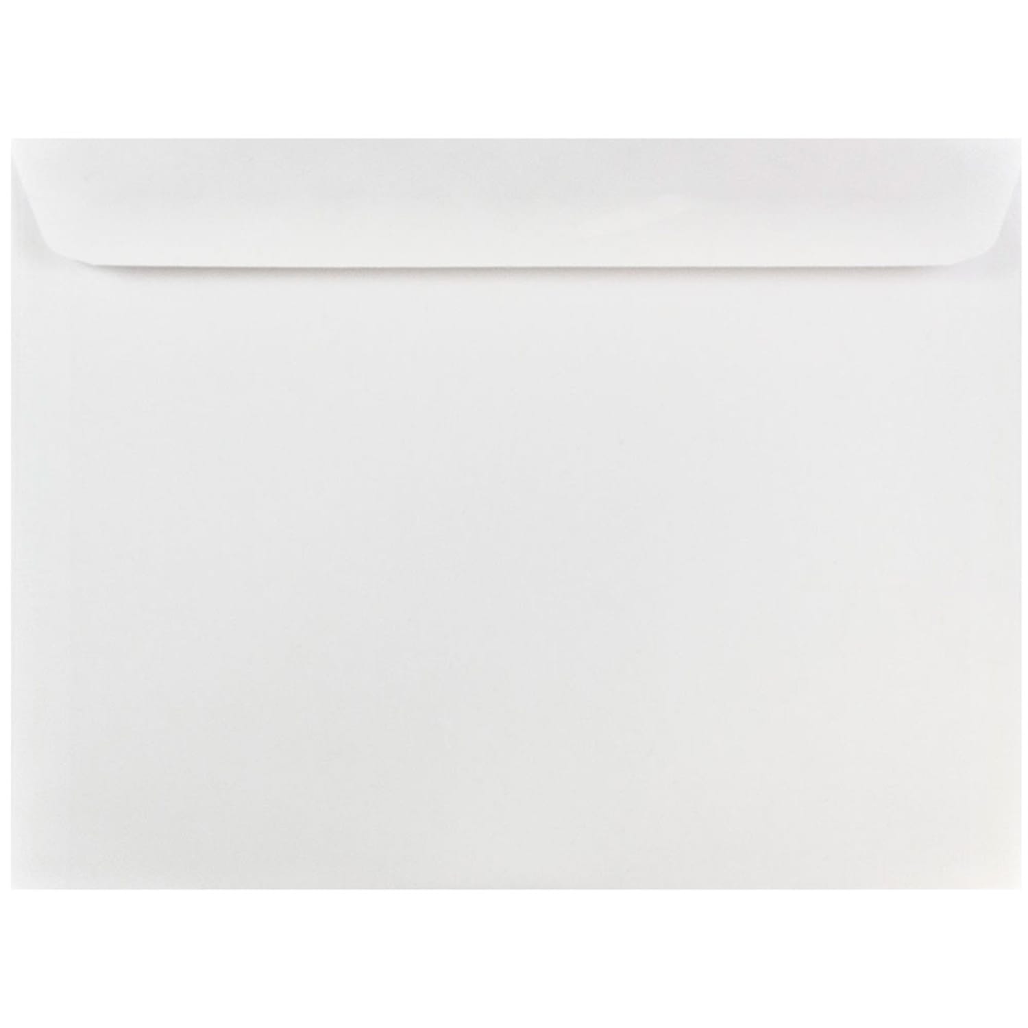 JAM Paper Booklet Envelopes, #9, Gummed Seal, White, Pack Of 25 - Image 3