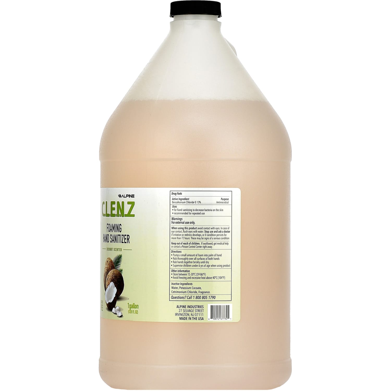Alpine Hand Sanitizer, Foam, Coconut - Image 5