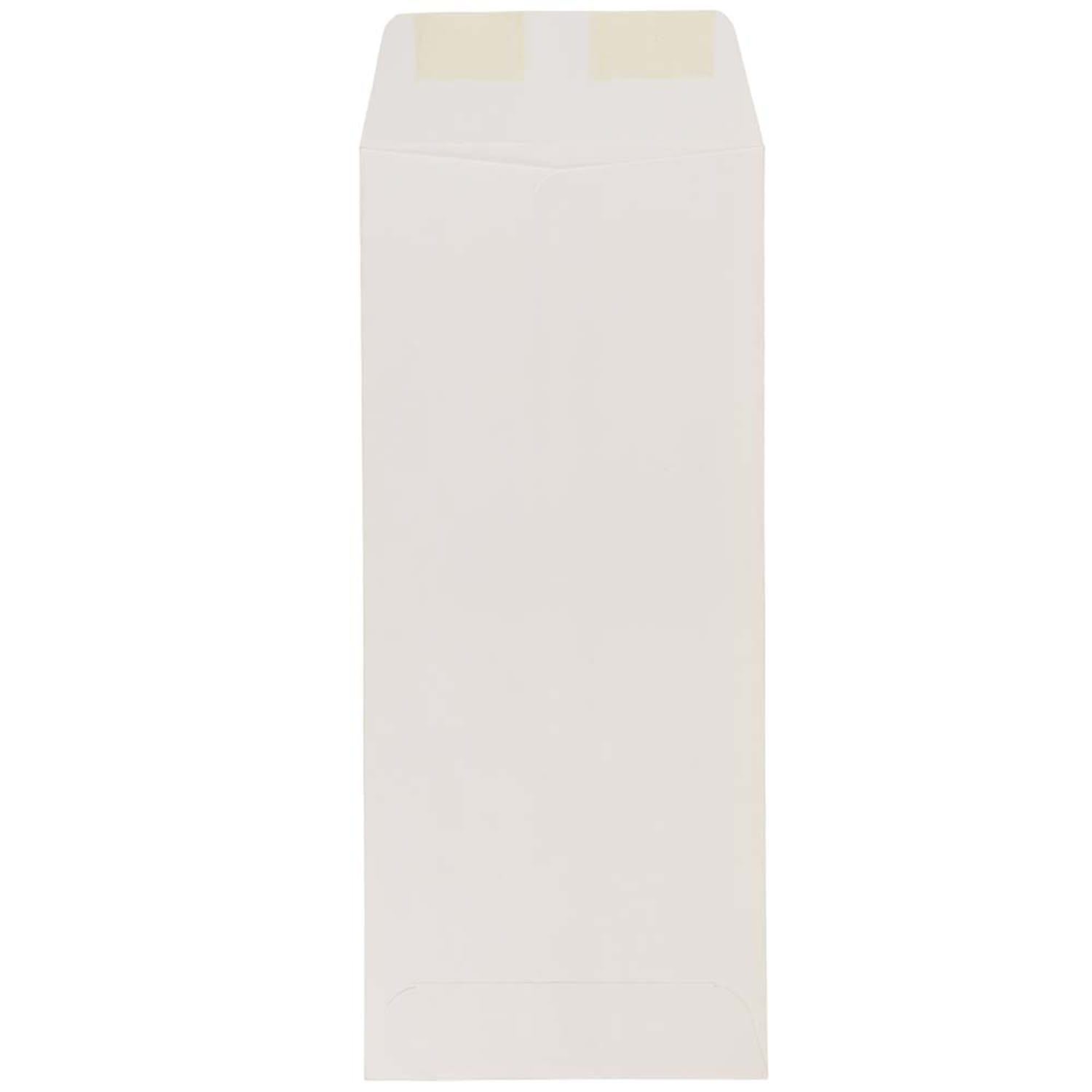 JAM Paper #10 Policy Envelopes, Gummed Seal, White, Pack Of 25 - Image 3