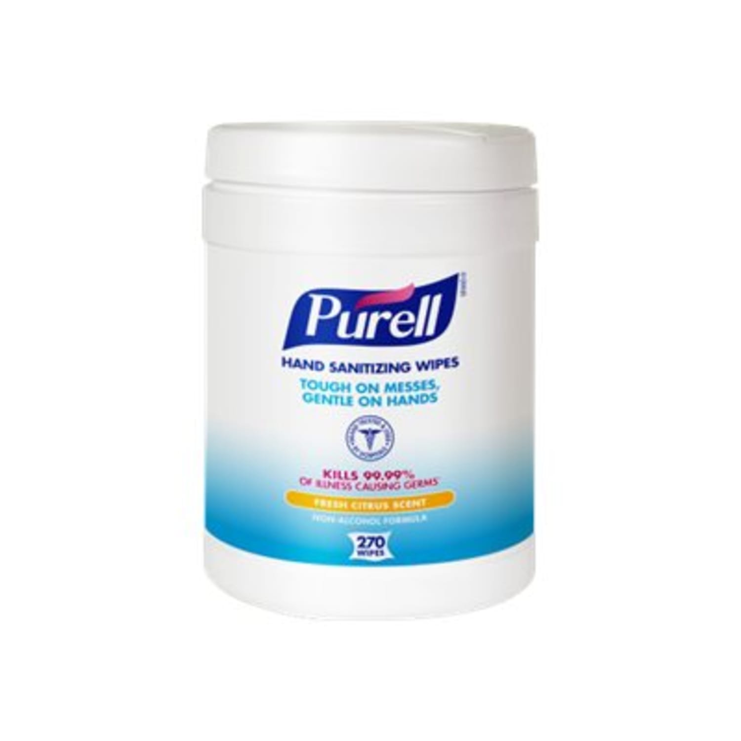 Purell Hand Sanitizing Wipes, Fresh Citrus Scent, 270 Wipes Per Canister, Pack Of 6 Canisters - Image 6