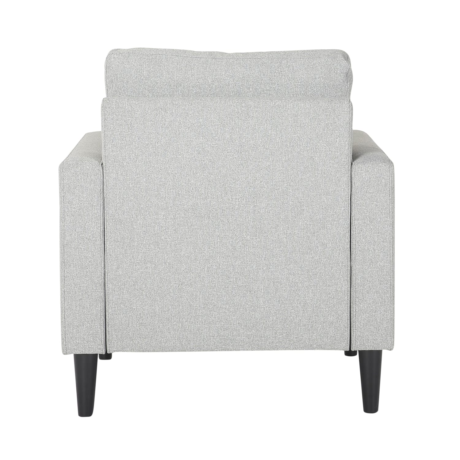 LumiSource Wendy Contemporary Arm Chair, Gray/Black - Image 5